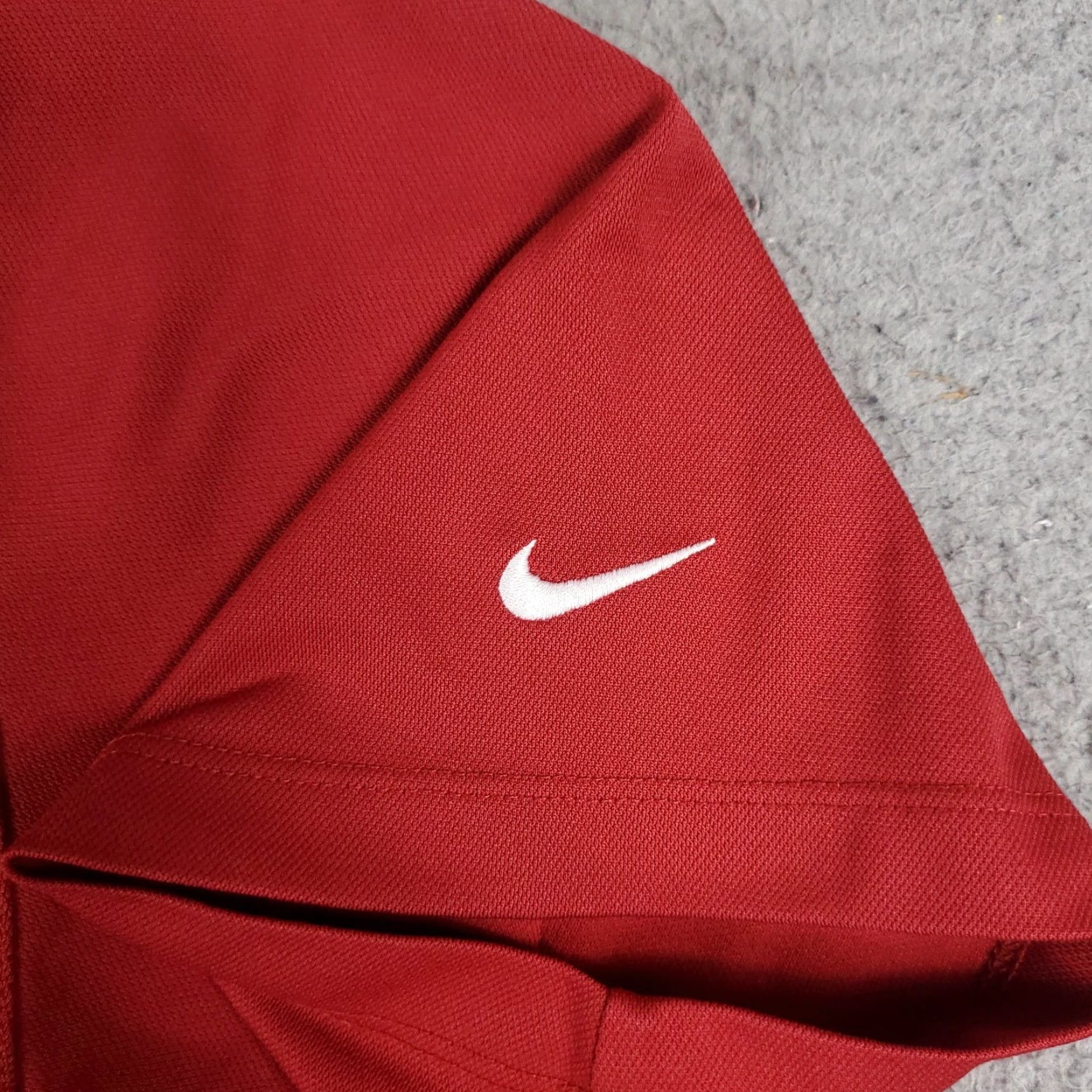 Nike Nike Polo Shirt Mens Medium Red Swoosh Golf Casual Short Sleeve Size US M / EU 48-50 / 2 - 3 Thumbnail