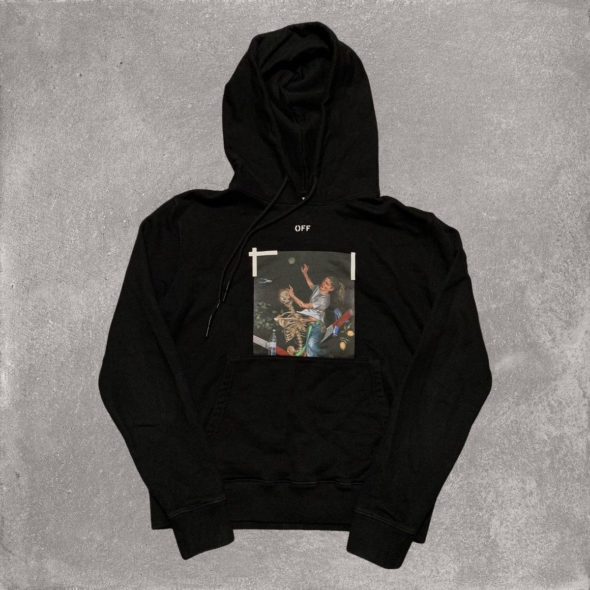 Off-White Off White Medium Pascal Arrows Black Hoodie Virgil Abloh Size US M / EU 48-50 / 2 - 1 Thumbnail