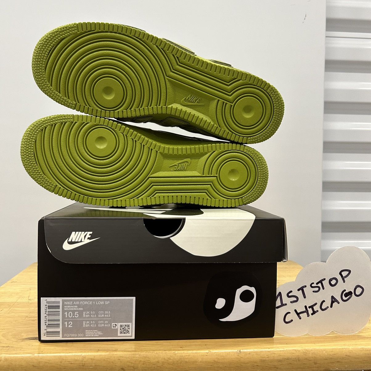 Cactus Plant Flea Market × Nike Nike Air Force 1 Low CPFM Moss Size 10.5 NEW Size US 10.5 / EU 43-44 - 7 Thumbnail