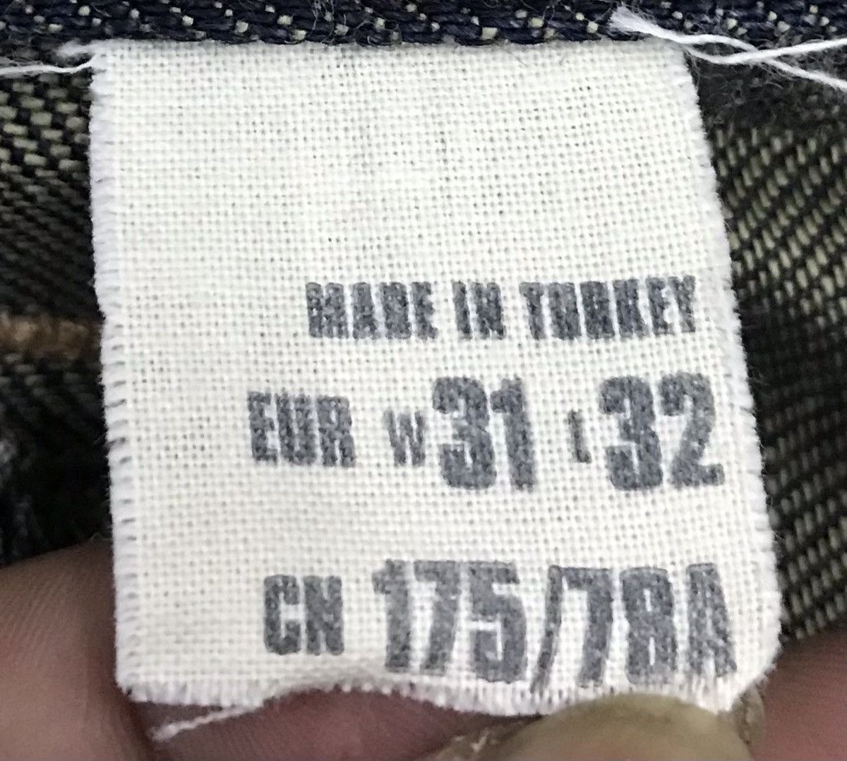 H&M × Vintage H&M FIT Bragg Denim Pants Size US 32 / EU 48 - 17 Thumbnail