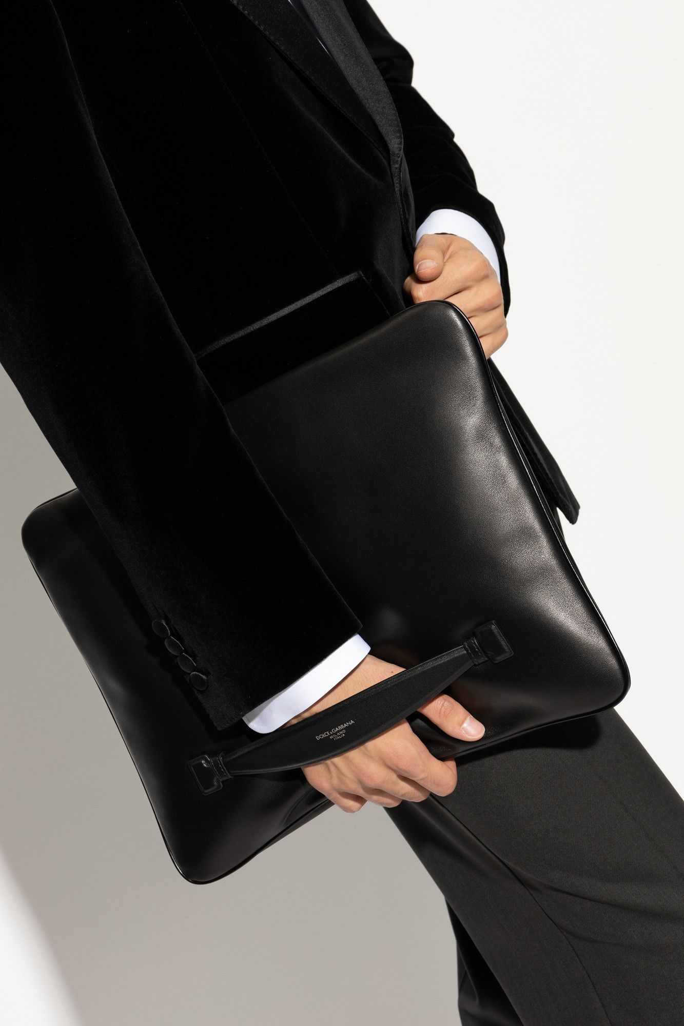 Dolce & Gabbana o1s22i1n0225 Size: OS / Nappa Leather Handbag in Black Size ONE SIZE - 2 Thumbnail