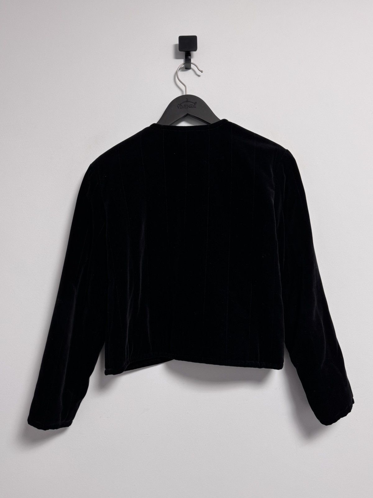 Designer × Japanese Brand Giovannozzi Velvet Women’s Blazer Jacket Size M / US 6-8 / IT 42-44 - 7 Thumbnail
