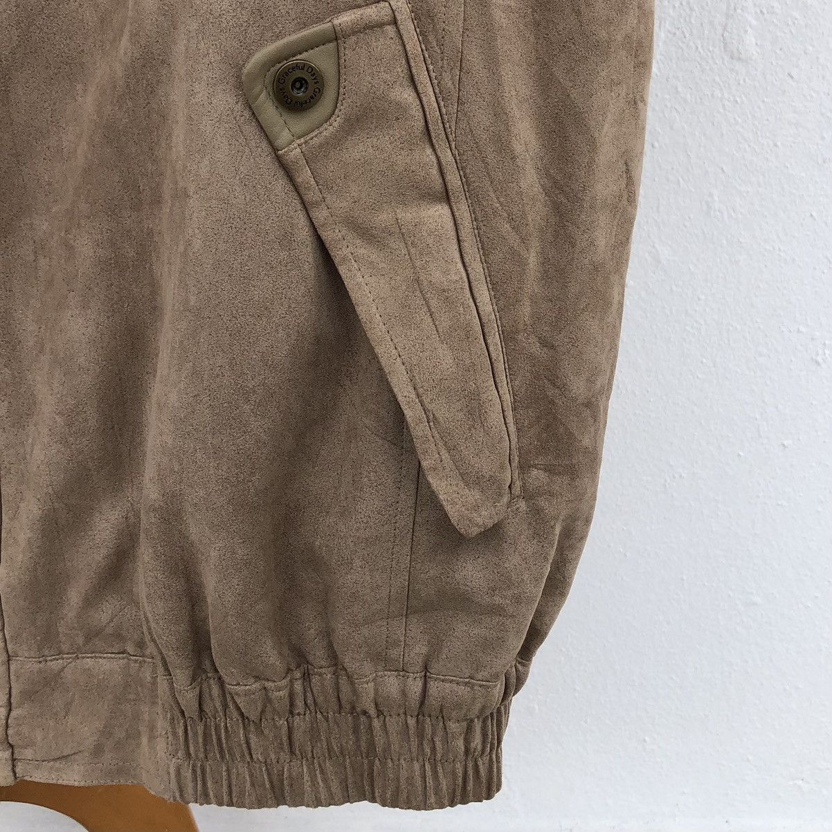Japanese Brand Vintage Graceful Days Suede Lined Fleece Bomber Jacket Size US L / EU 52-54 / 3 - 8 Thumbnail