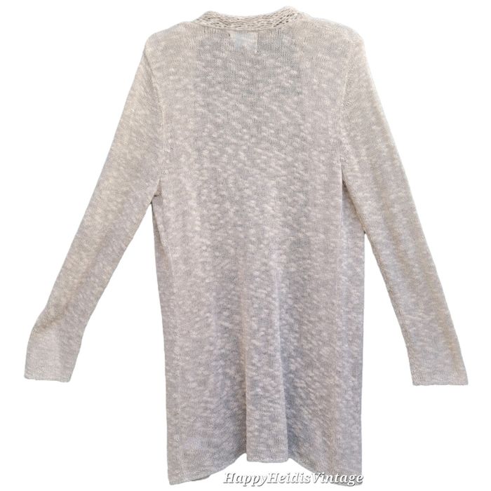 cynthia rowley Vintage Cynthia Rowley Loose Knit Open Beige Long ...