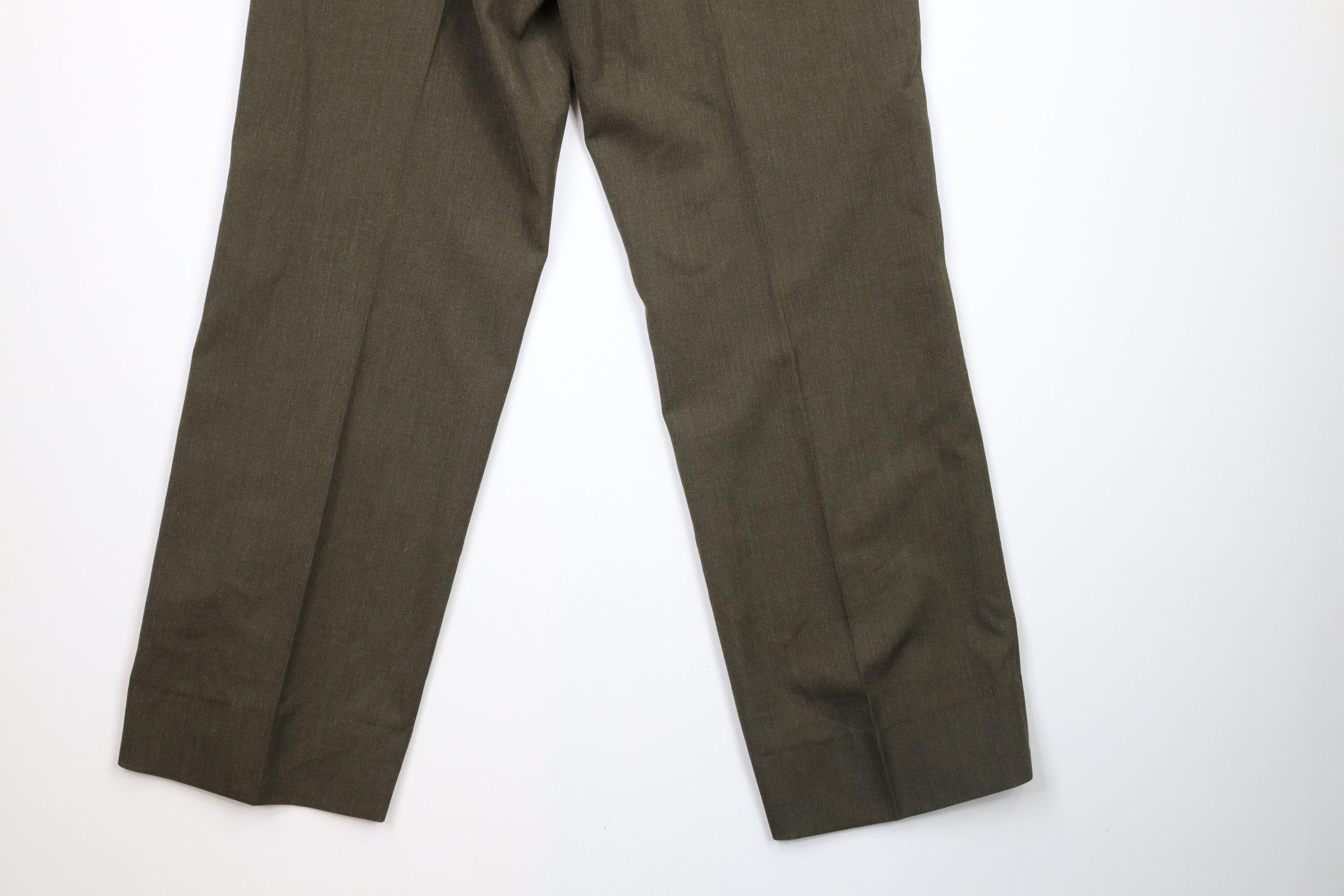 Vintage Vintage 90s US Military Corps Trousers Pants Green USA Size US 30 / EU 46 - 10 Thumbnail
