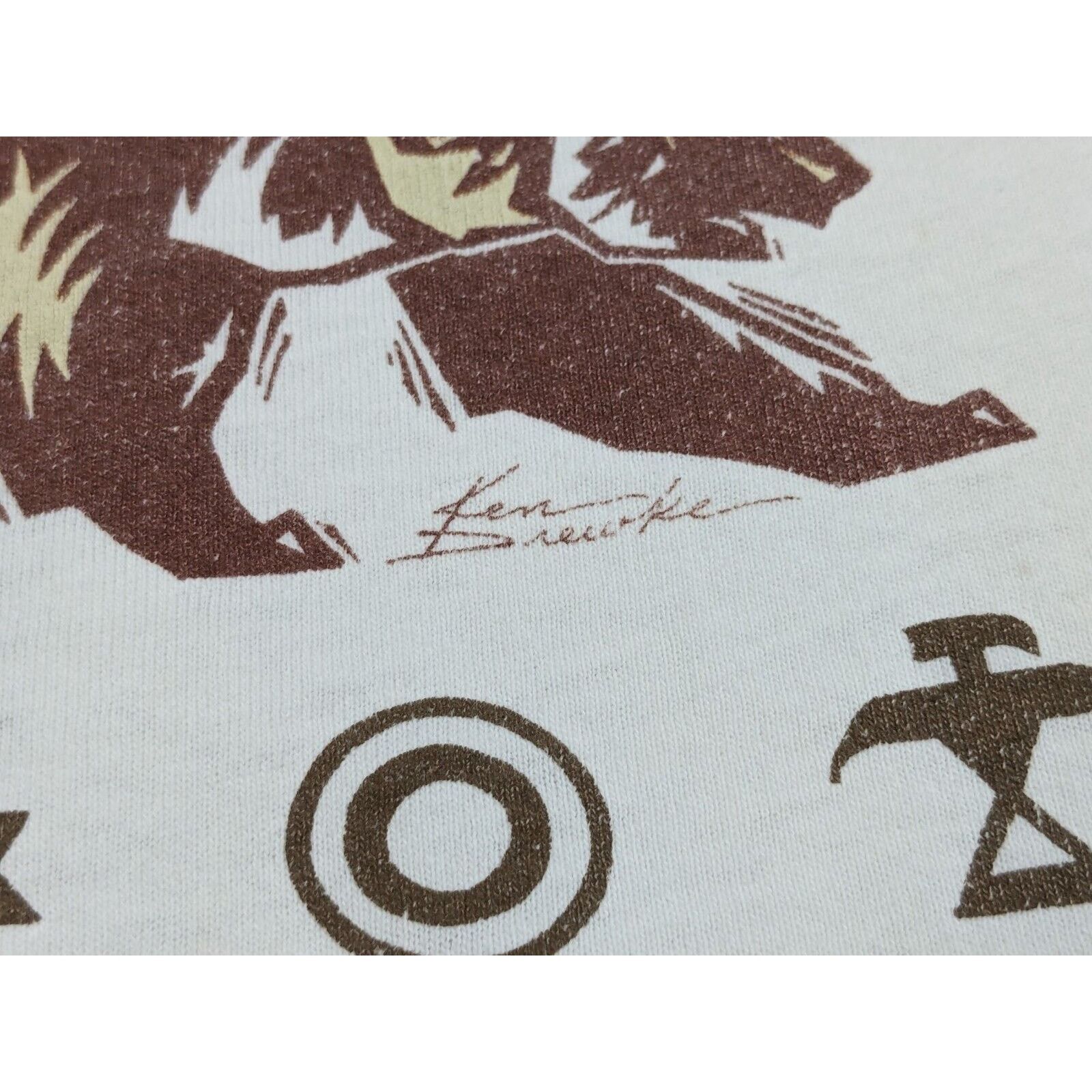 Other Vtg 90s Alaska Animals All Over Print XL Ken Drewke Thrashed Size US XL / EU 56 / 4 - 8 Thumbnail