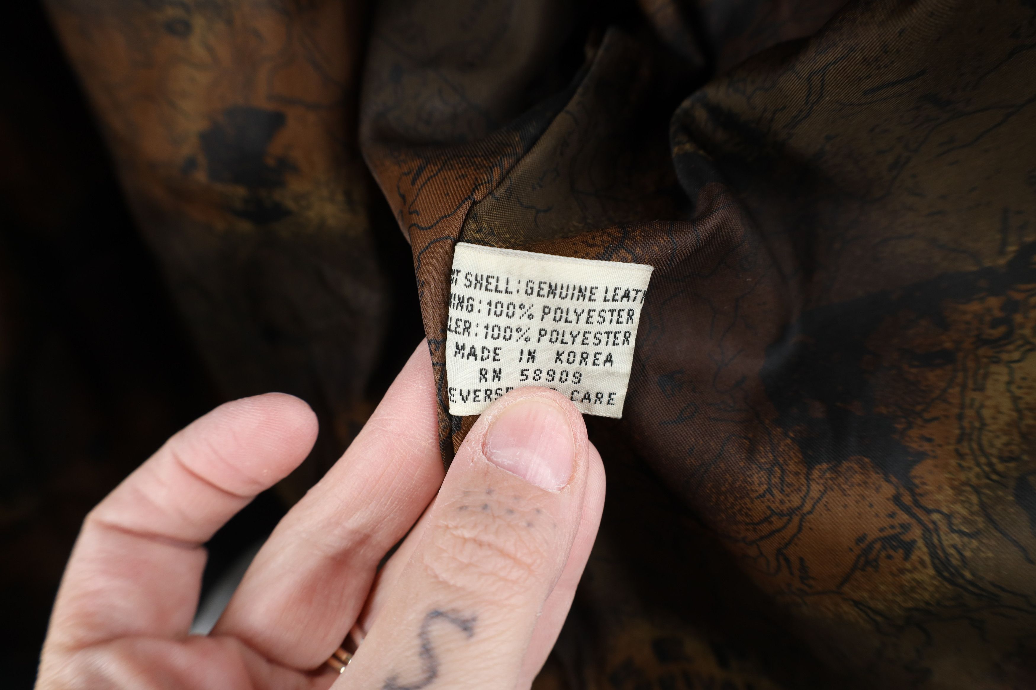 Vintage Vintage 90s Streetwear Leather Flight Bomber Jacket Black Size US L / EU 52-54 / 3 - 13 Thumbnail