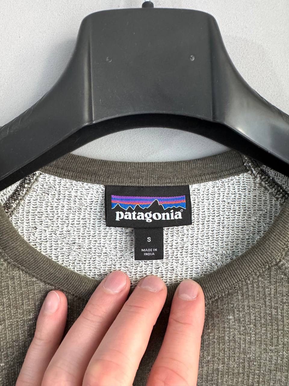 Patagonia Patagonia Mahnya Men's Green Cotton Crewneck Sweatshirt, S Size US S / EU 44-46 / 1 - 7 Thumbnail