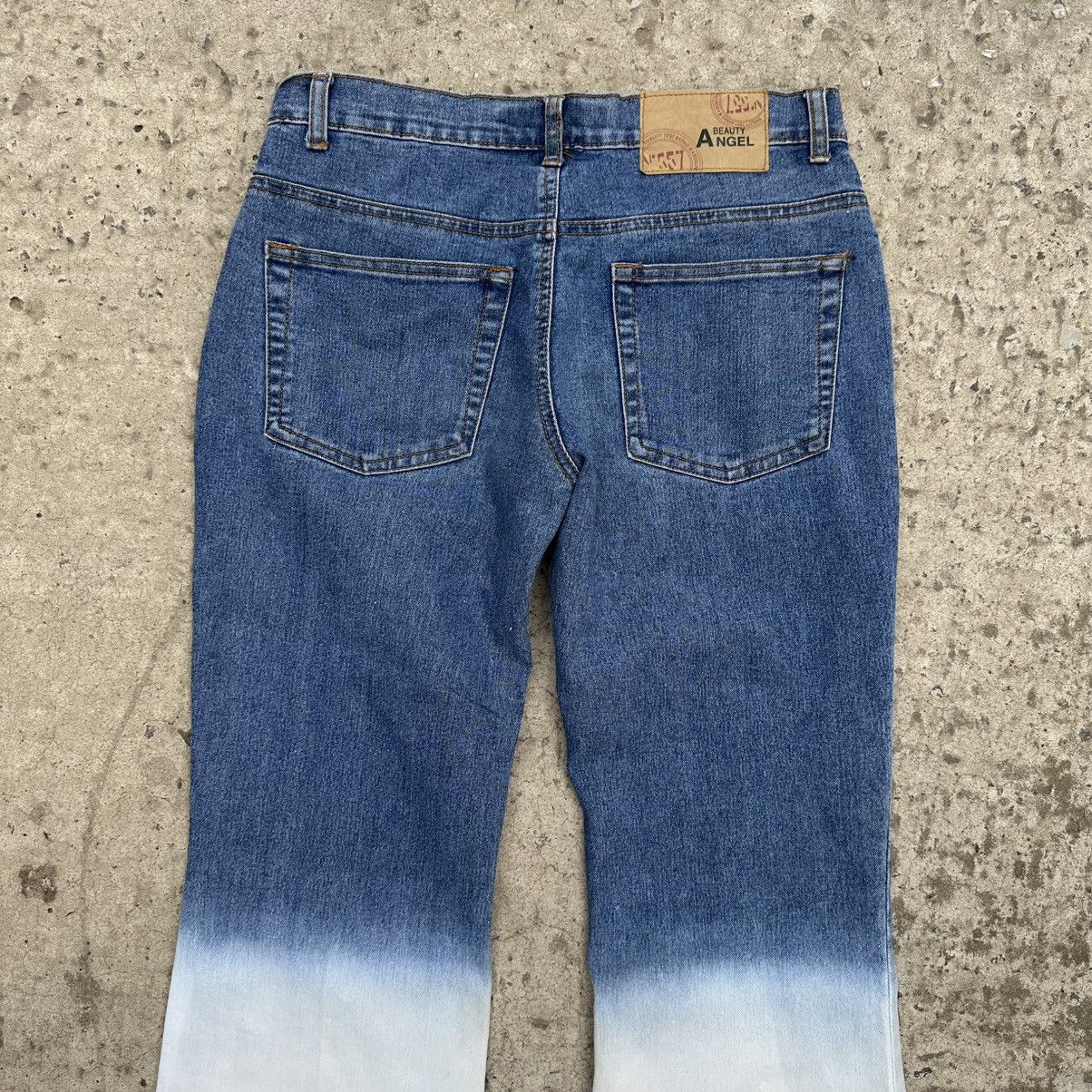 Japanese Brand × Y/Project Vintage Japanese Style Crazy Fit Flare Jeans Y2K 00s USA Size 27" / US 4 / IT 40 - 8 Thumbnail