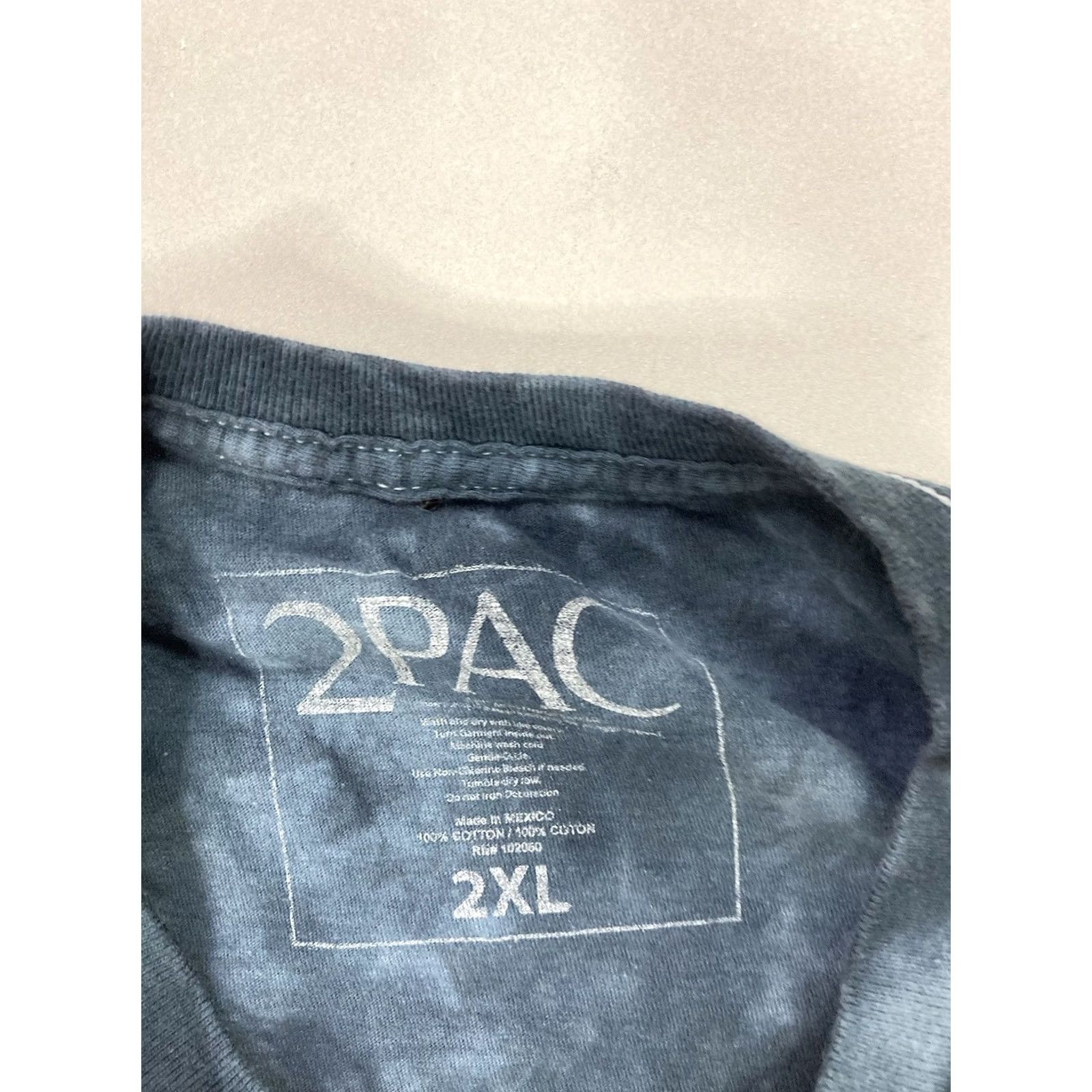 Vintage 2pac Tupac Shakur Graphic T-shirt Women XXL Oversized Tie Dye Short Sleeve Music Shirt Size XXL / US 16-18 / IT 52-54 - 4 Thumbnail