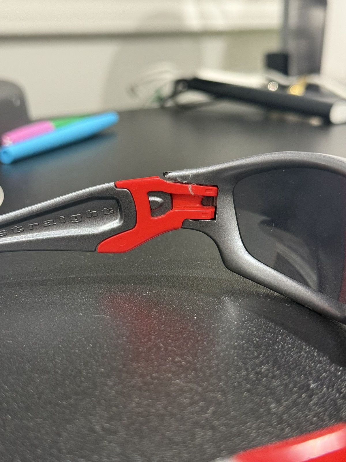 Oakley Oakley X Ducati X Casey Stoner Wraparound Sunglasses Shades Size ONE SIZE - 8 Thumbnail