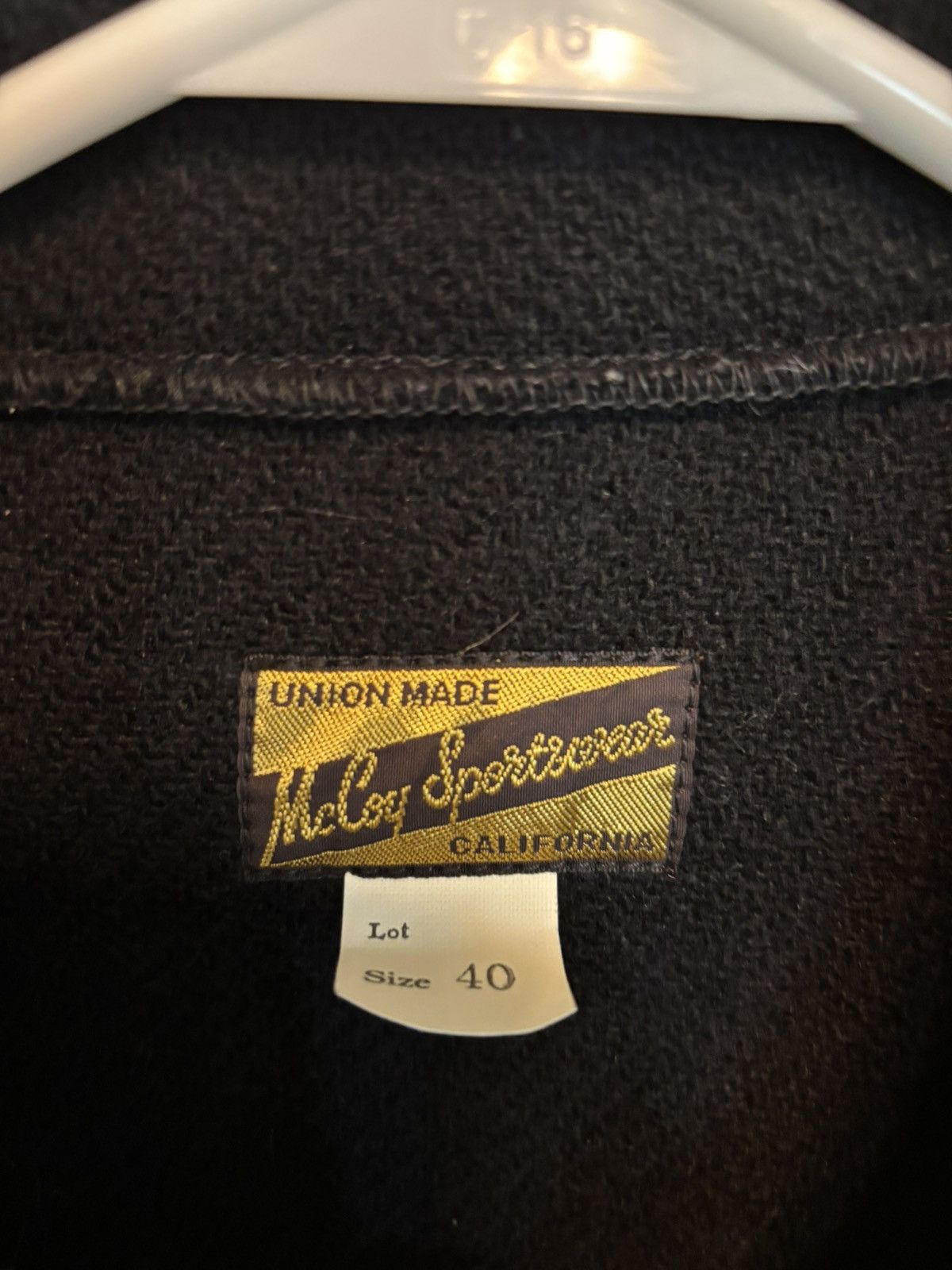The Real McCoy's The Real McCoy’s Wool Field Sports Jacket Black sz 40 Size US M / EU 48-50 / 2 - 2 Thumbnail
