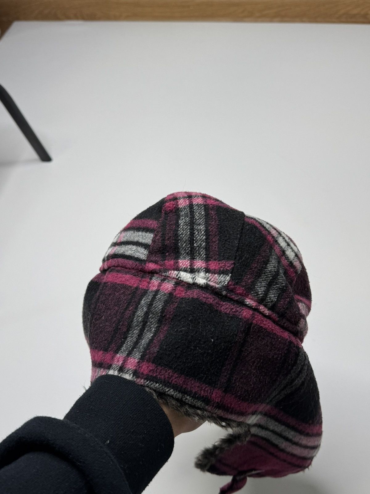 Vintage Vintage avant garde checked trapper ushanka hat if6was9 lgb Size ONE SIZE - 3 Thumbnail