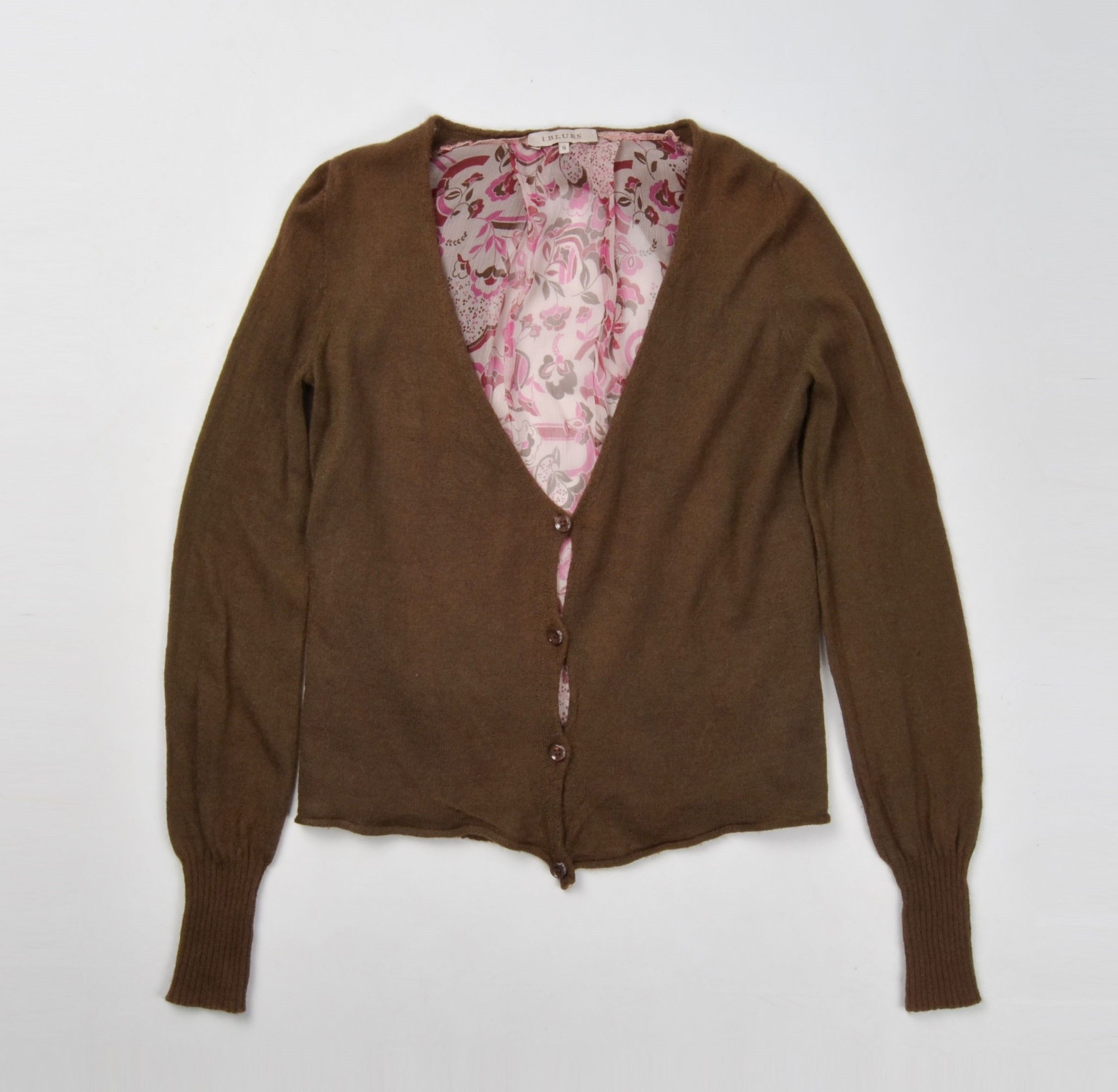 Vintage Vintage I Blues Cashmere Blend Y2K Fairy Cardigan Size S / US 4 / IT 40 - 4 Thumbnail