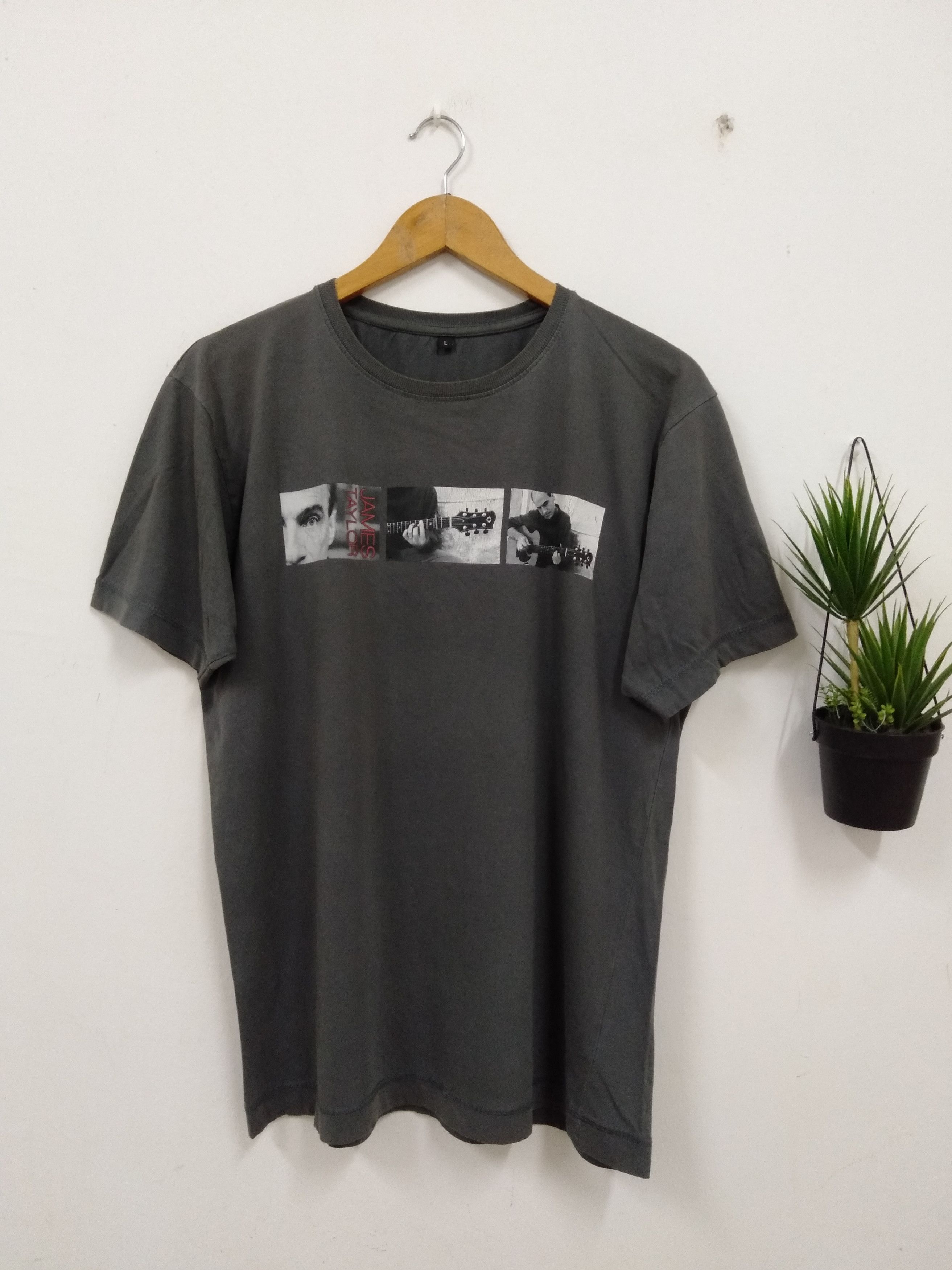 Band Tees × Vintage Vintage 2004 James Taylor tour t shirt Size US L / EU 52-54 / 3 - 1 Thumbnail