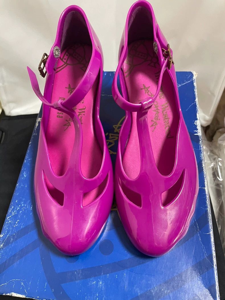 Vivienne Westwood Vivienne Westwood Peach purple Marie Janine heels Size US 5 / IT 35 - 1 Thumbnail