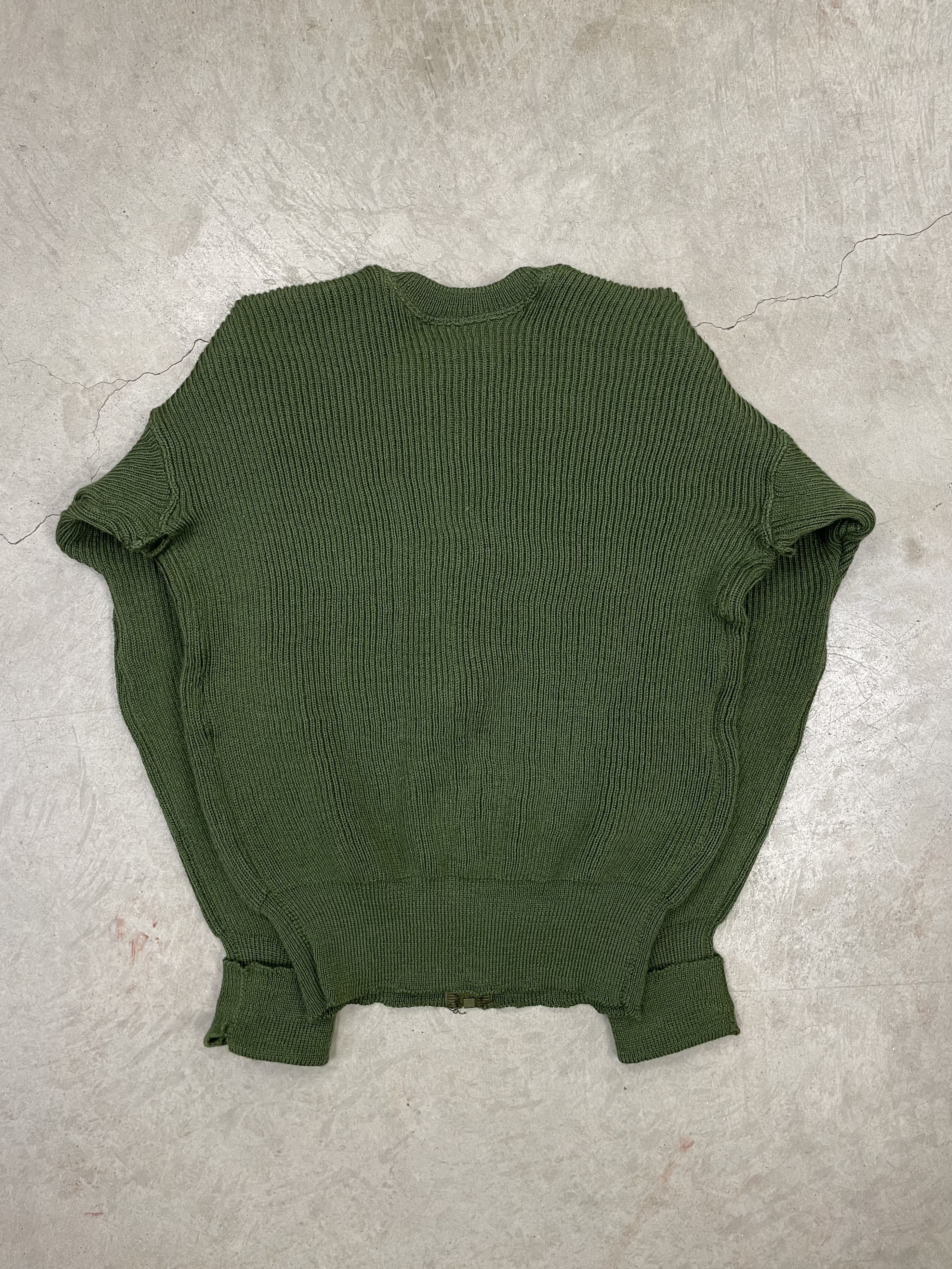 Vintage 60s Swedish Zipped Cardigan Size US M / EU 48-50 / 2 - 6 Thumbnail