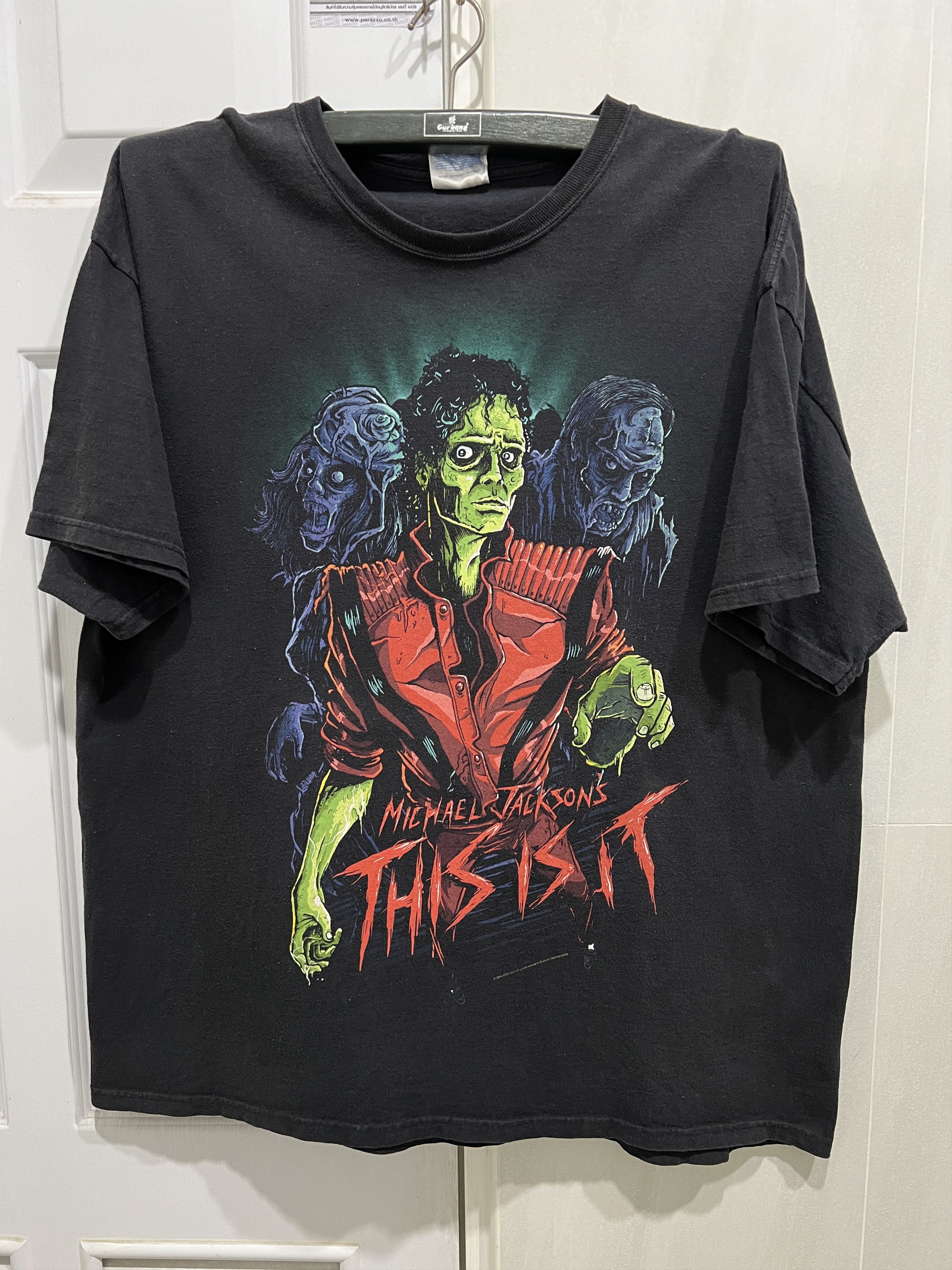 Expert Horror Vintage Y2K Michael Jackson This is it Thriller Tee 2XL Size US XXL / EU 58 / 5 - 1 Thumbnail