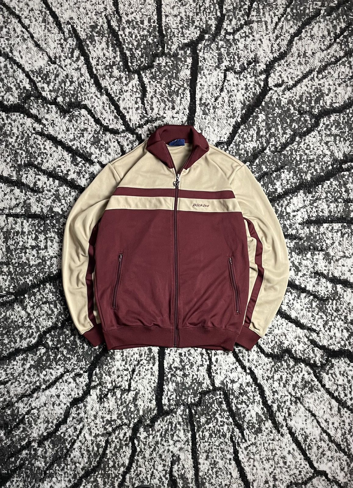 Dickies × Vintage Vintage Dickies Full Zip Rare Sweatshirt Size US L / EU 52-54 / 3 - 1 Thumbnail