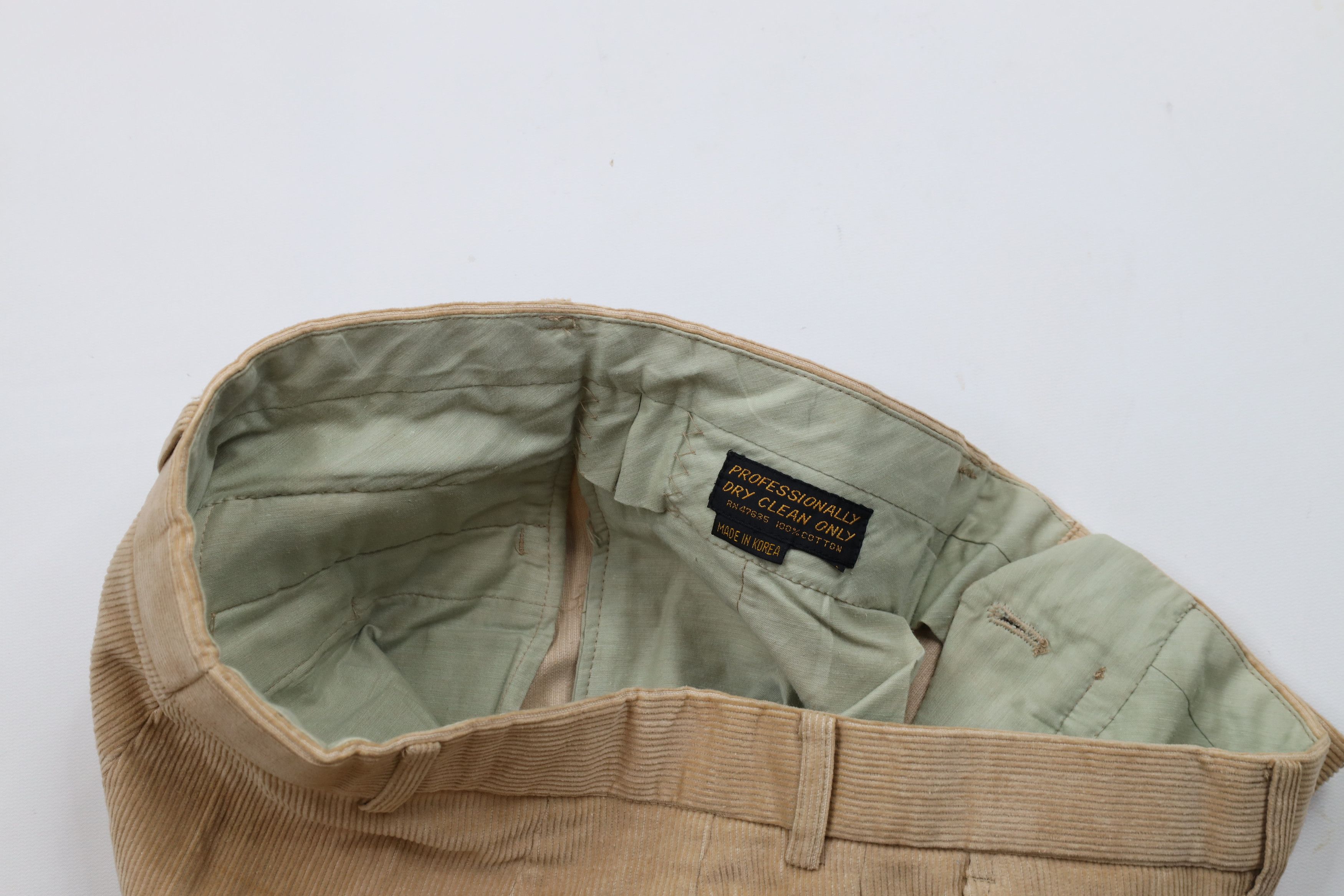 Vintage Vintage 70s Streetwear Bell Bottoms Corduroy Chino Pants Size US 36 / EU 52 - 10 Thumbnail