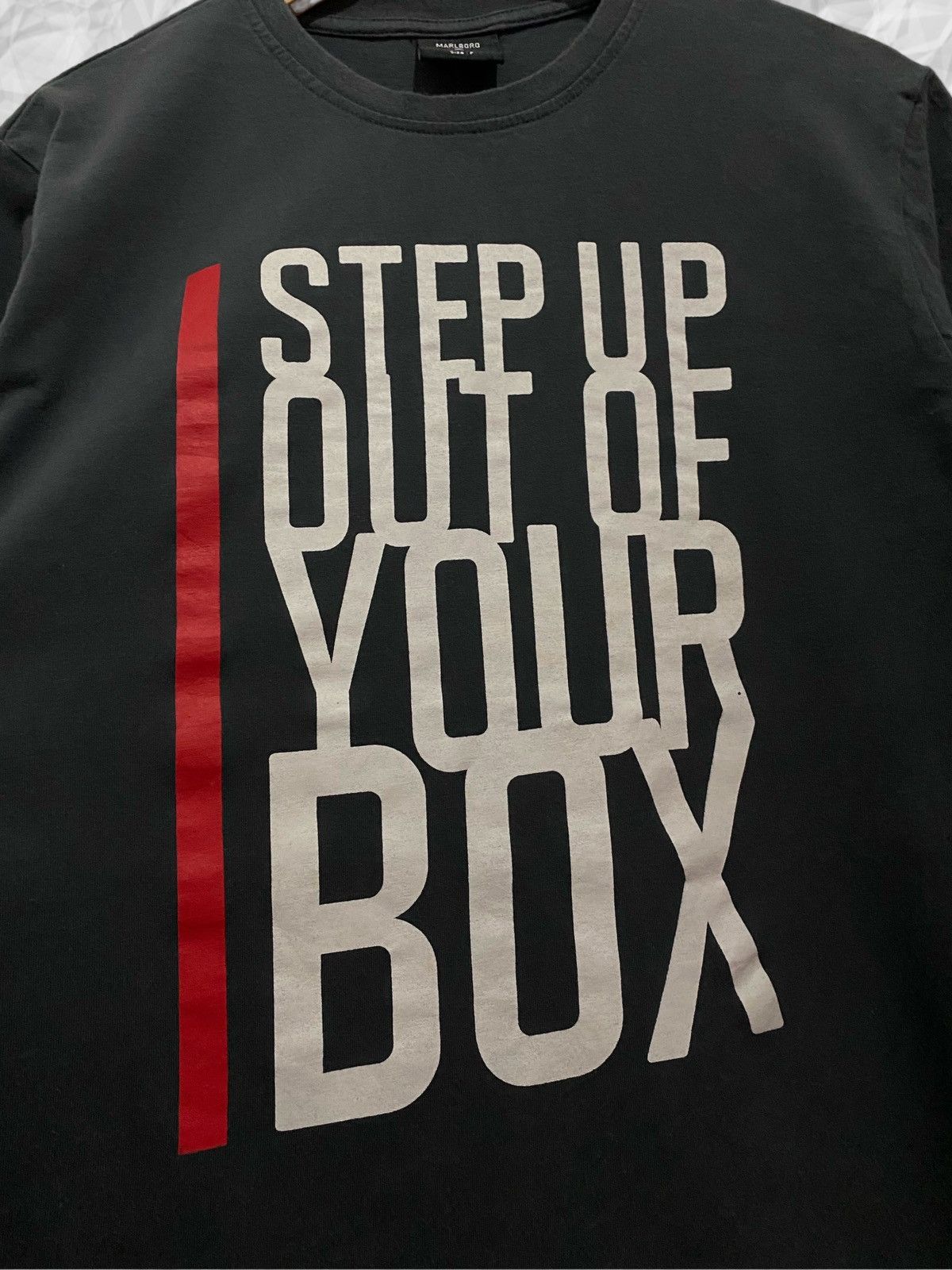 Marlboro × Number (N)ine Number Nine x Marlboro Step Up Out Of Your Box Tshirt Size US M / EU 48-50 / 2 - 2 Thumbnail