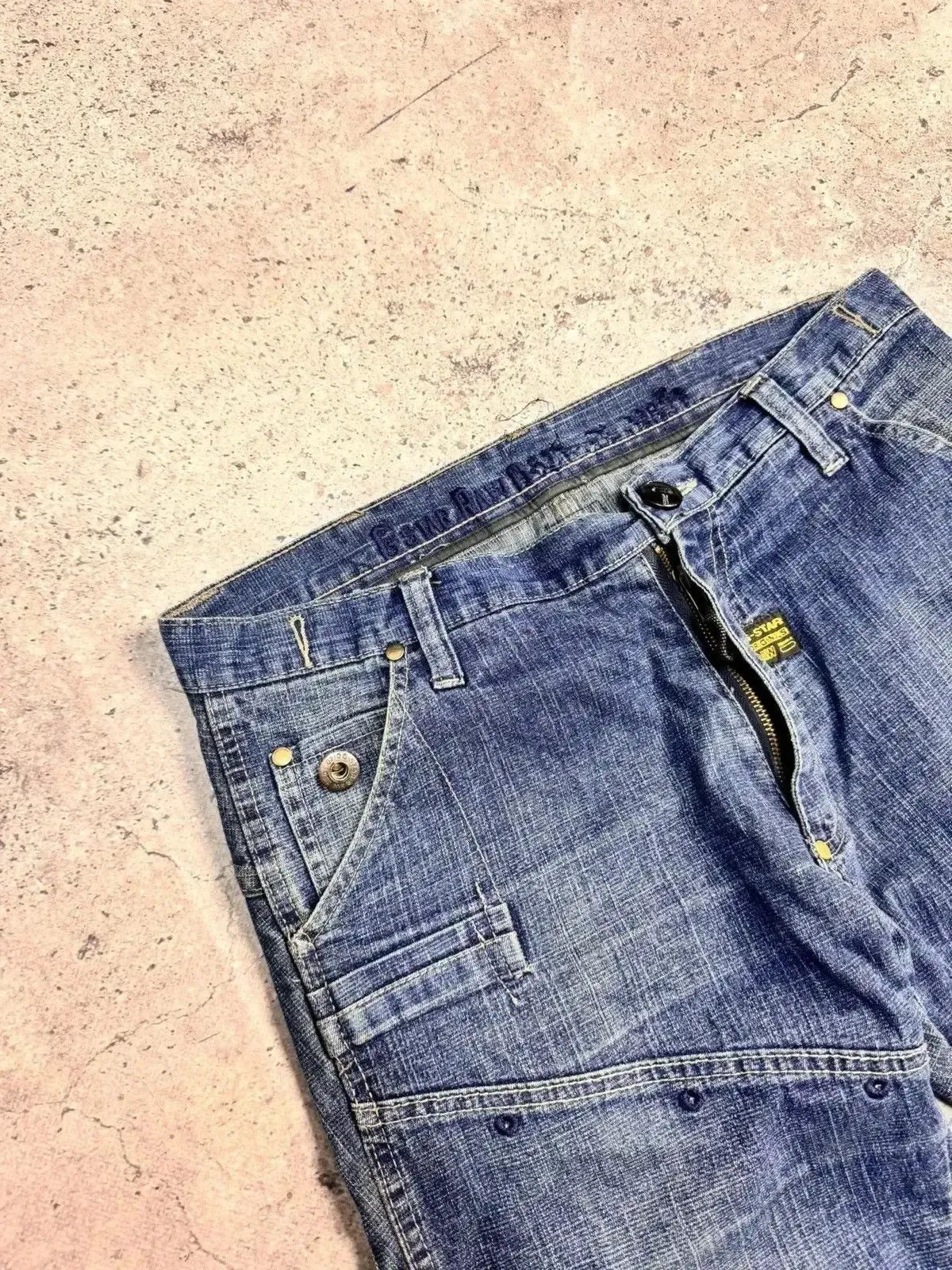 Vintage Junya Watanabe Style G Star raw Bondage Cargo Pans Size US 34 / EU 50 - 4 Thumbnail