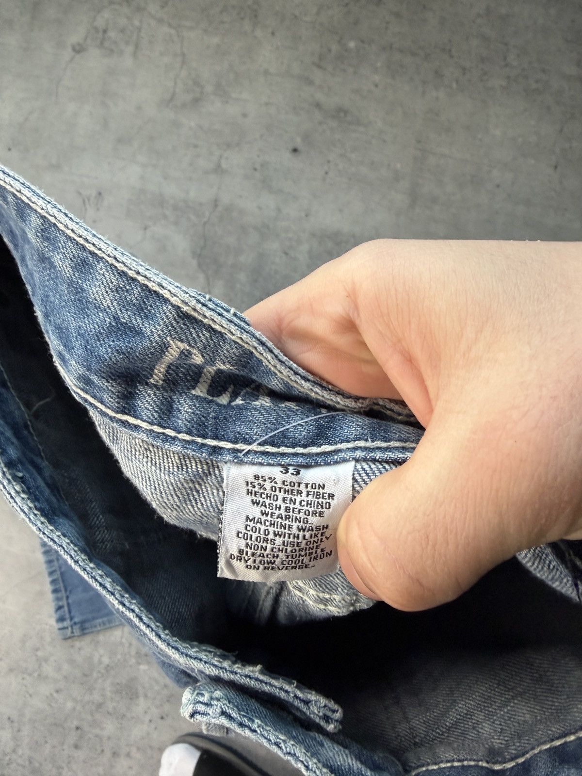 Tornado Mart Tornado mart flared pants vintage washed blue 90’s y2k jeans Size US 33 - 6 Thumbnail
