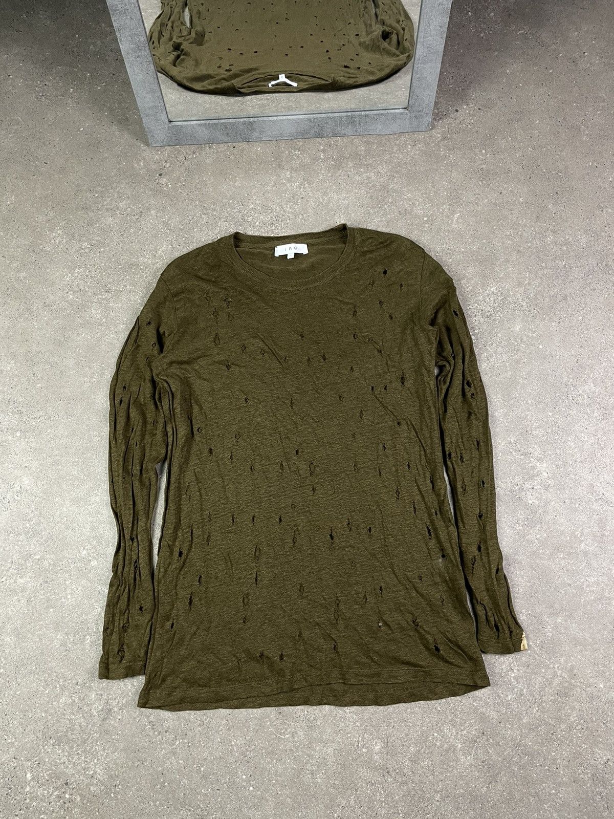 Iro distressed sweater sale