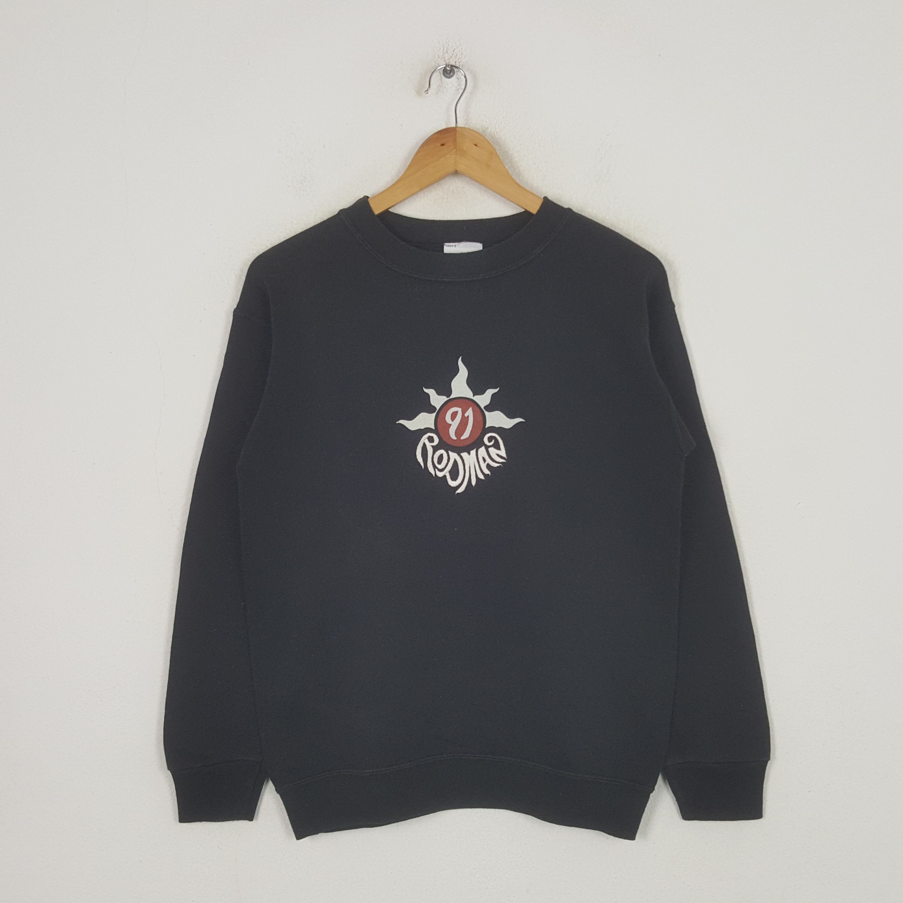 Converse Vintage Converse Dennis Rodman 91 Baseball Sweatshirt RR28 Size US S / EU 44-46 / 1 - 1 Thumbnail