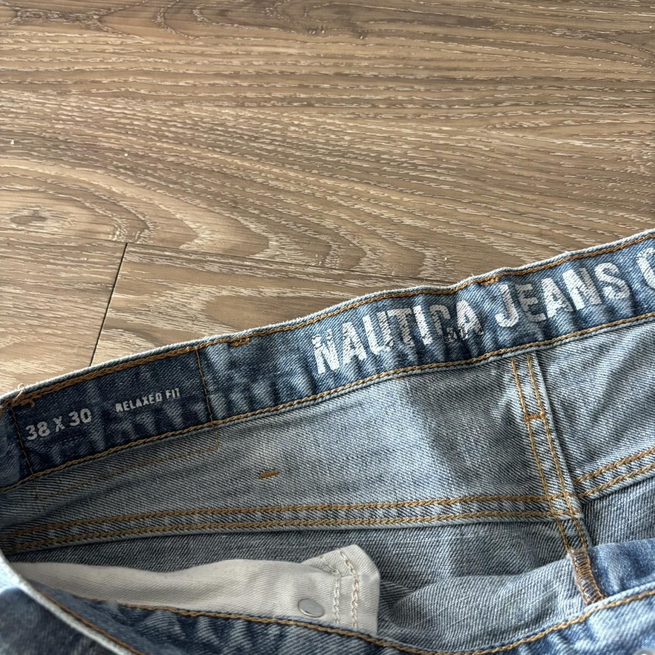 Vintage Crazy Vintage Y2K/2000s Grunge Light Wash Skater Denim Jeans! 38x30 Size US 38 / EU 54 - 8 Thumbnail