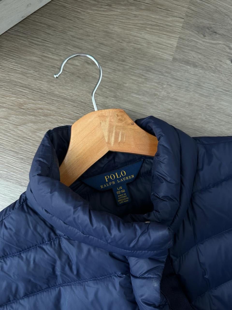 Polo Ralph Lauren × Vintage Vintage Polo Ralph Lauren Navy Micro Puffers Jacket Size US XXS / EU 40 - 8 Thumbnail
