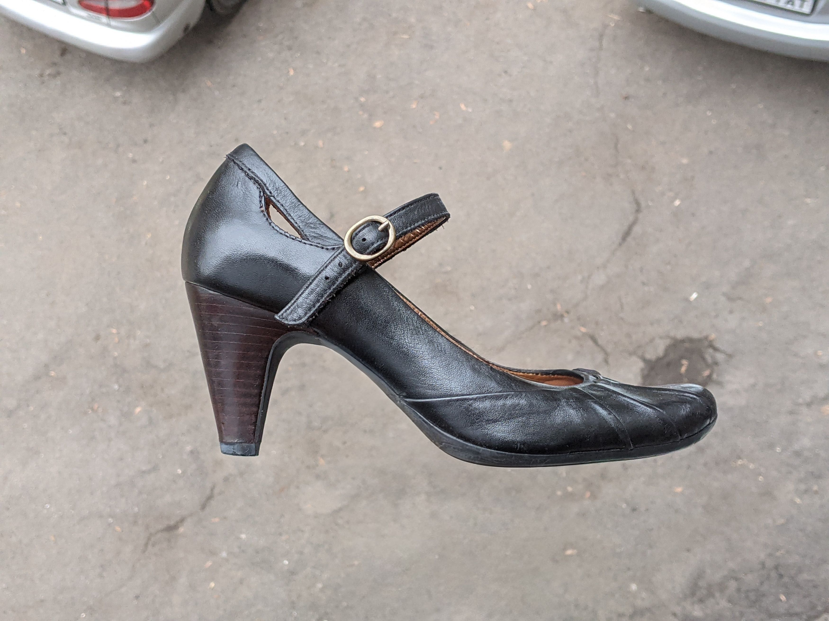 Clarks Clarks Mary Jane Heels Buckle Shoes Vintage Prada Gucci Size US 8.5 / IT 38.5 - 1 Thumbnail