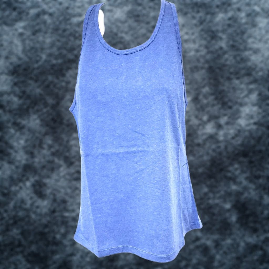 New Balance Womens New Balance Tank Top Shirt VCR WT73125 Heathertech Royal Blue NB DRY Women’s Size S Sleeveless Athletic Shirt Size S / US 4 / IT 40 - 1 Thumbnail