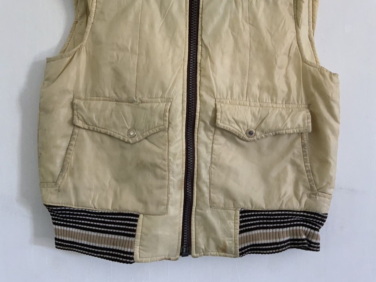Vintage Rodo Laven Japan Made Puffer Fade Vest Size US M / EU 48-50 / 2 - 5 Thumbnail