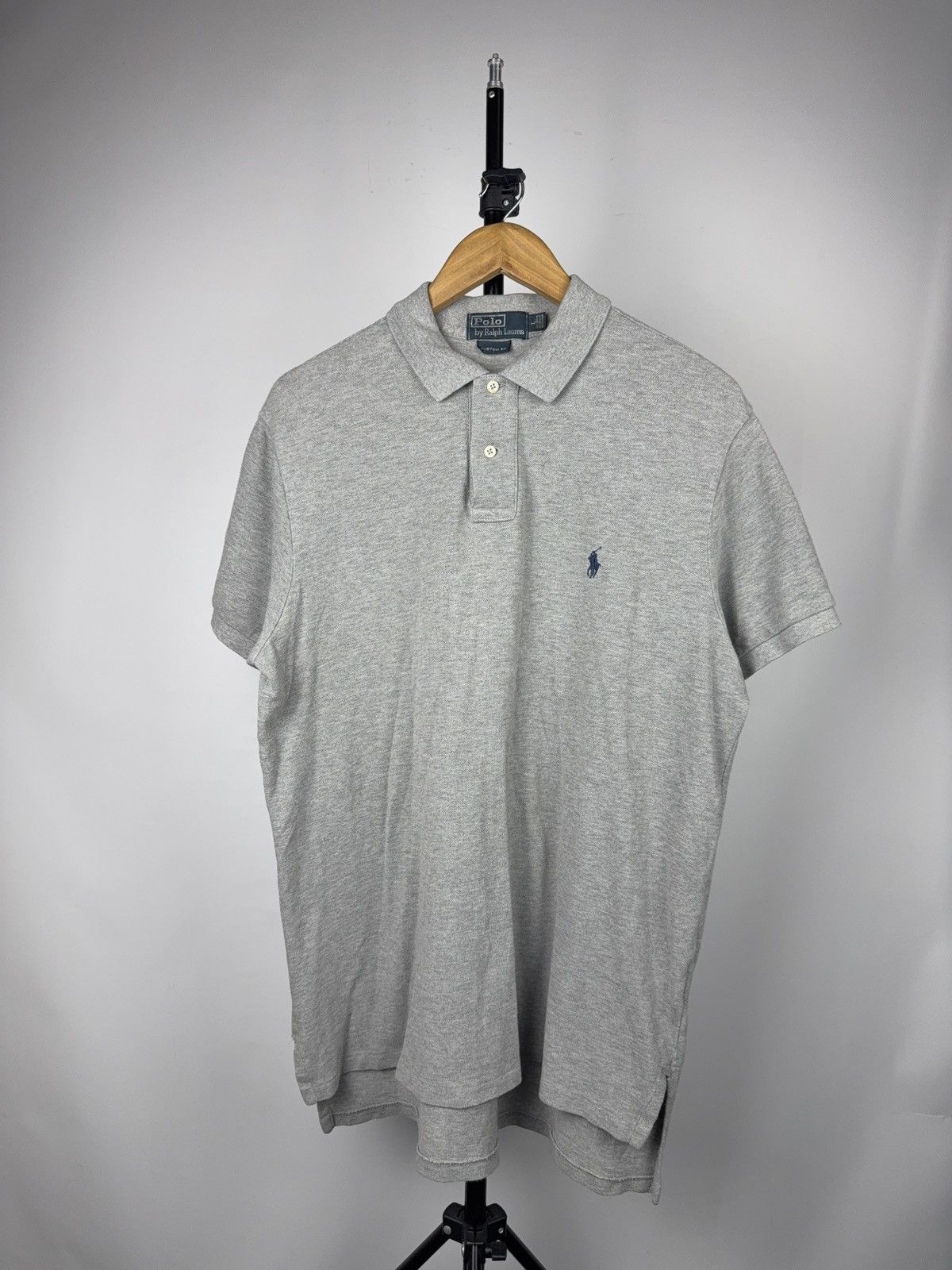 Polo Ralph Lauren Vintage 90s Retro Polo Ralph Lauren Custom Fit Polo Shirt Size US L / EU 52-54 / 3 - 1 Thumbnail