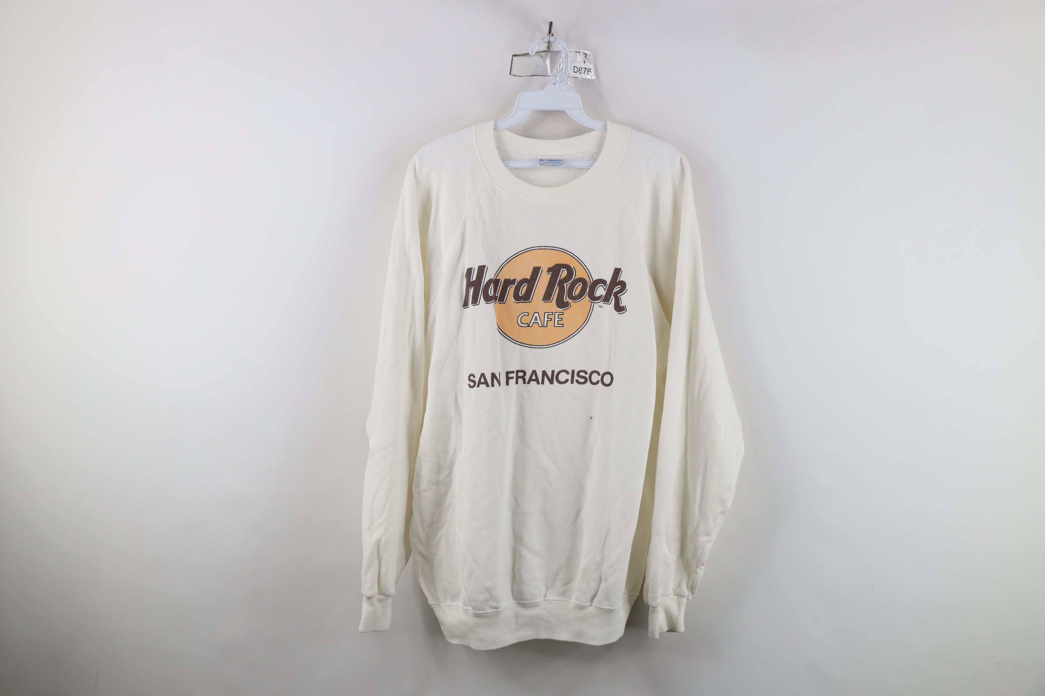 Hard Rock Cafe Vintage 80s 90s Hard Rock Cafe San Francisco Sweatshirt USA Size US XL / EU 56 / 4 - 1 Thumbnail
