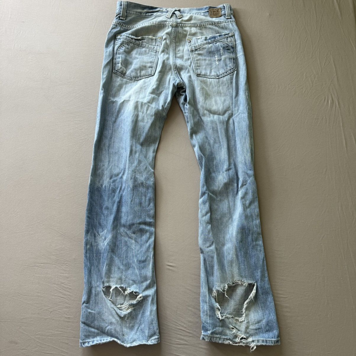 H&M Vintage H&M Original Distressed Jeans Size US 32 / EU 48 - 2 Thumbnail