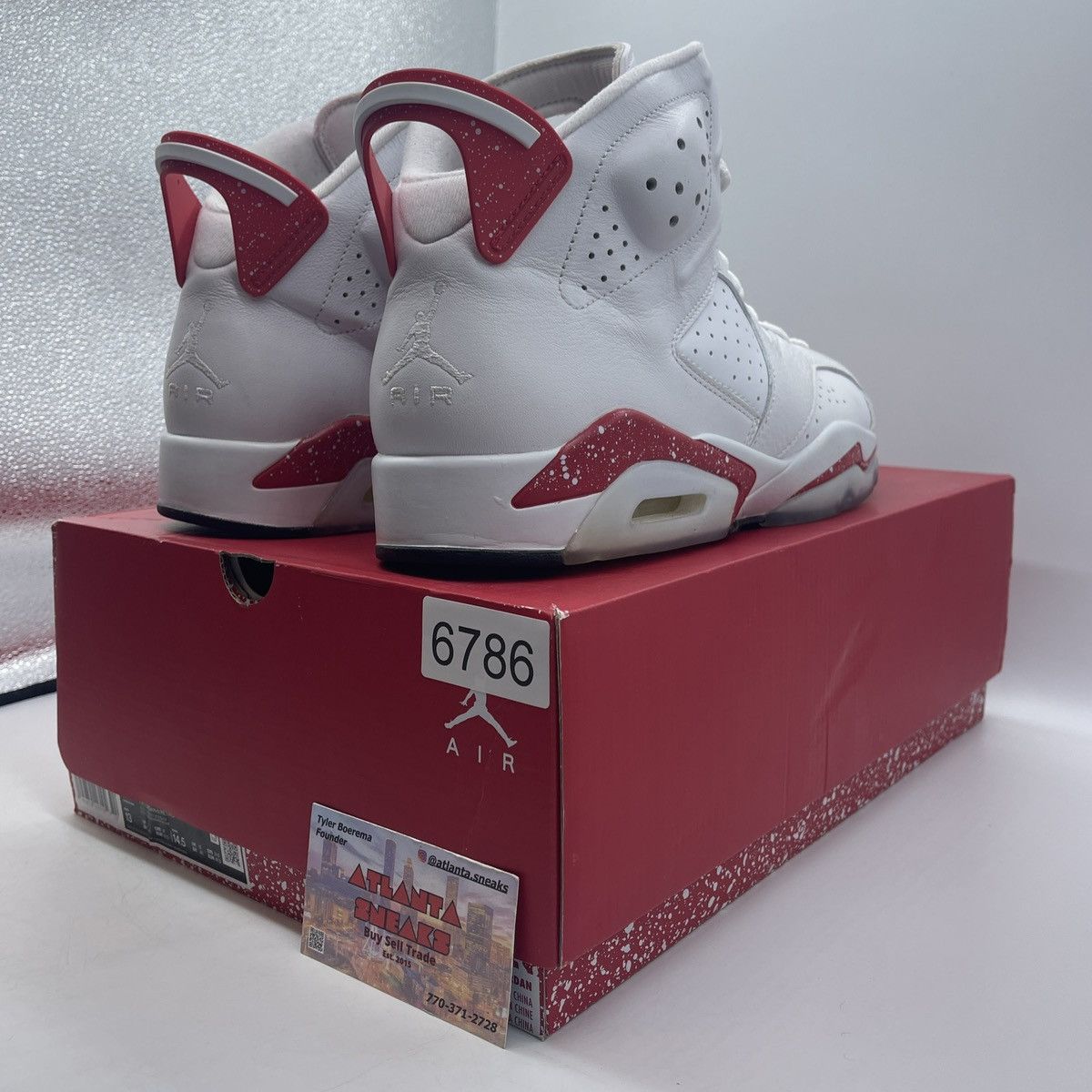 Jordan Brand Air Jordan 6 red Oreo Size US 13 / EU 46 - 5 Thumbnail