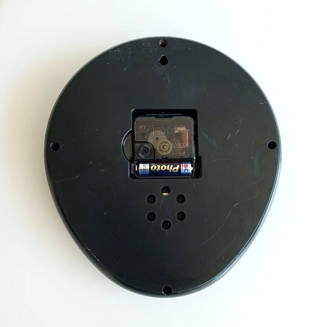Vintage Vintage Black Wall Clock + Thermometer fuji Made in japan Size ONE SIZE - 3 Thumbnail