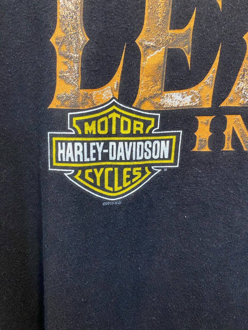 Harley Davidson Colonial Harley Davidson 2013 Tee Shirt Size US XL / EU 56 / 4 - 5 Thumbnail