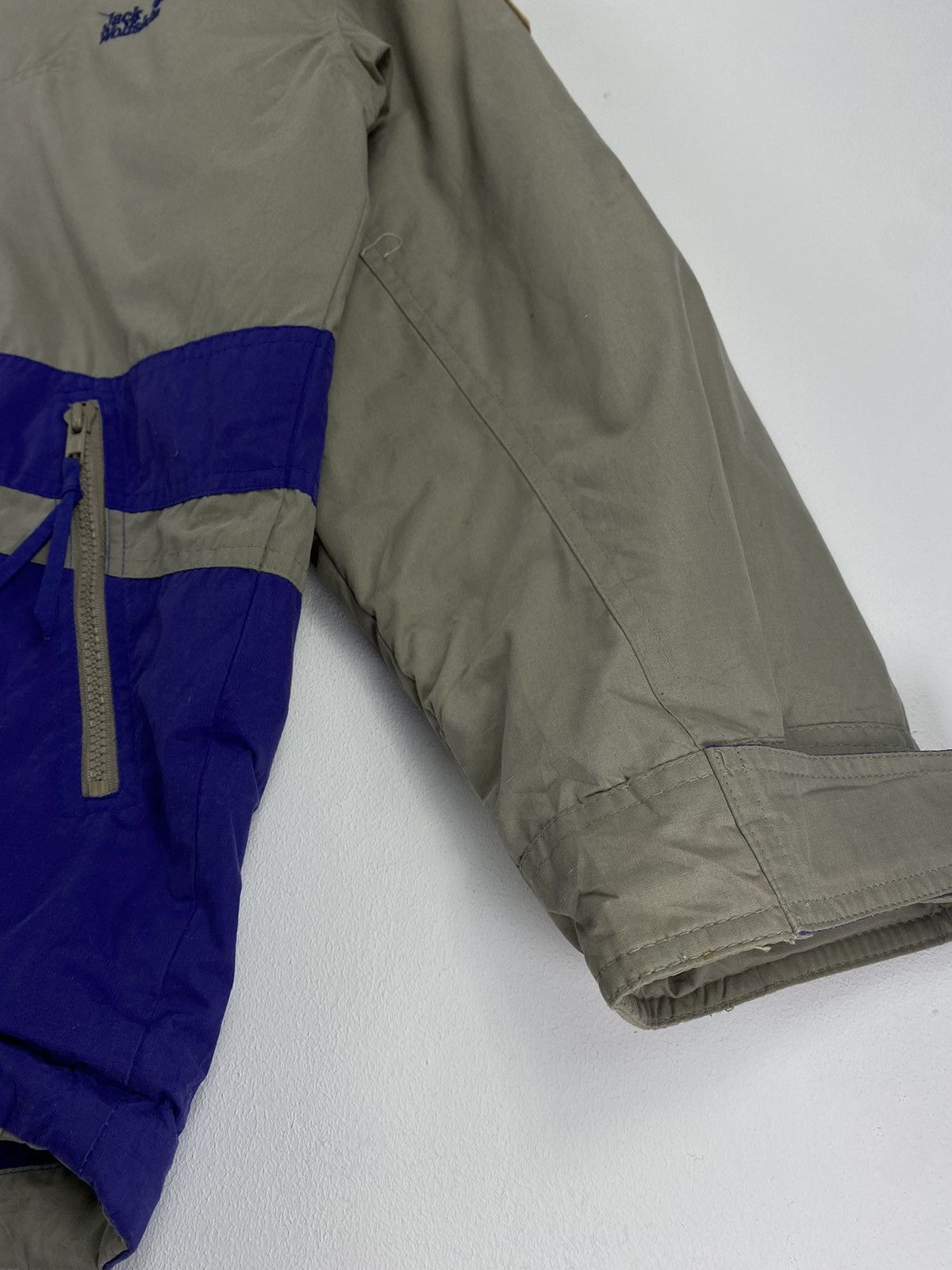 Jack Wolfskin Vintage 90s Windbraker Jack Wolfskin Big Logo Embroidery Size US L / EU 52-54 / 3 - 3 Thumbnail