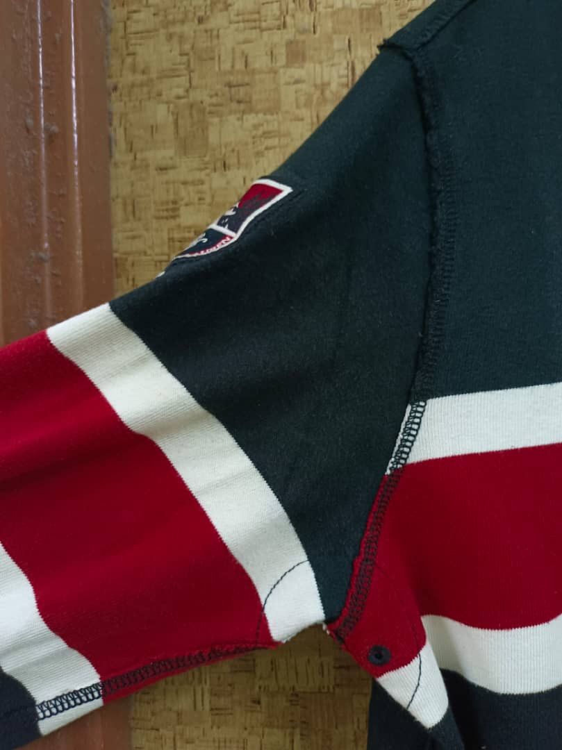 Polo Ralph Lauren Vintage Polo Ralph Lauren & Co Rugby LS T Shirt Size US XL / EU 56 / 4 - 7 Thumbnail
