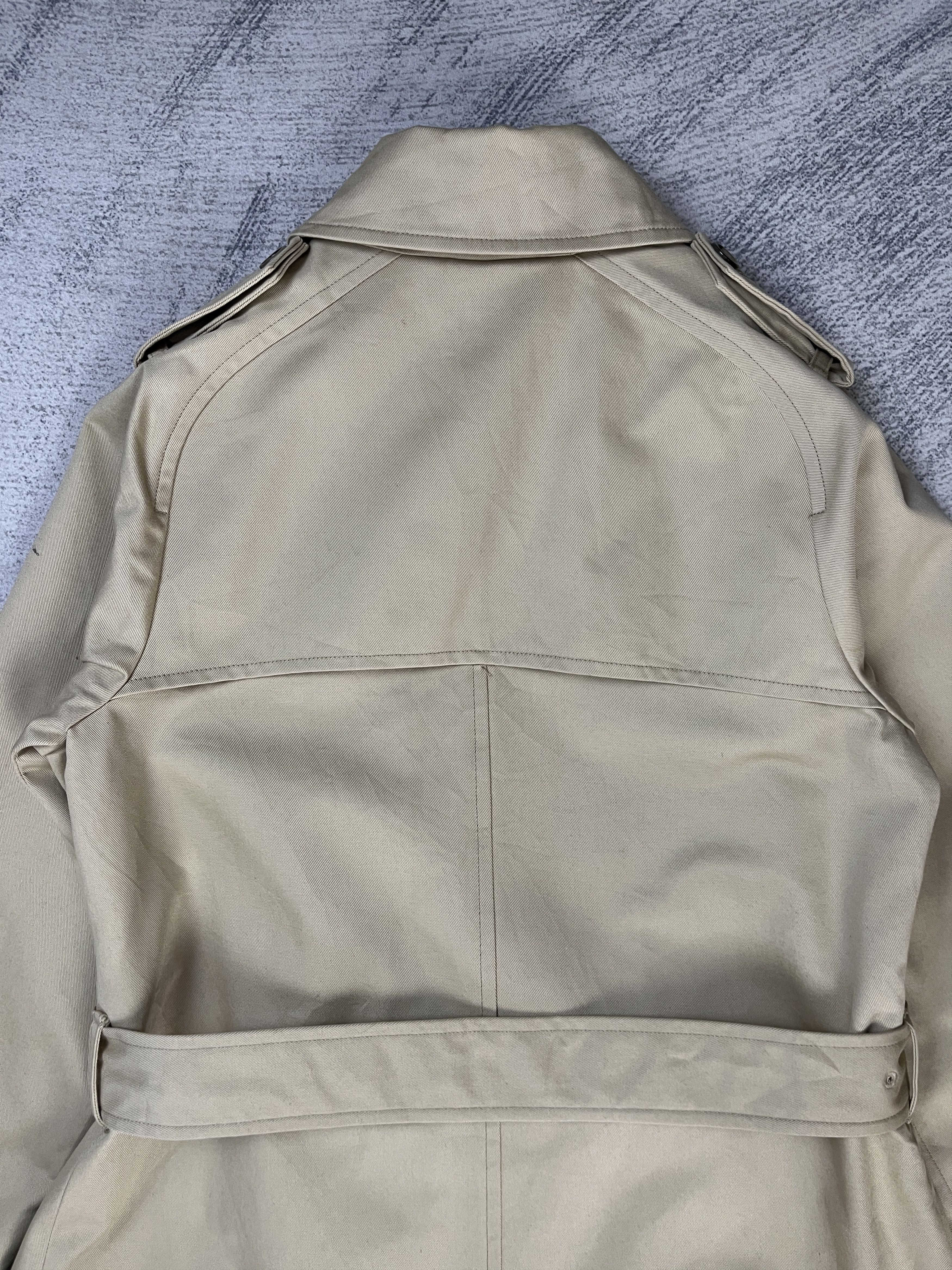 A.P.C. A.P.C Beige Trench Coat Made in Bulgaria Size US S / EU 44-46 / 1 - 7 Thumbnail