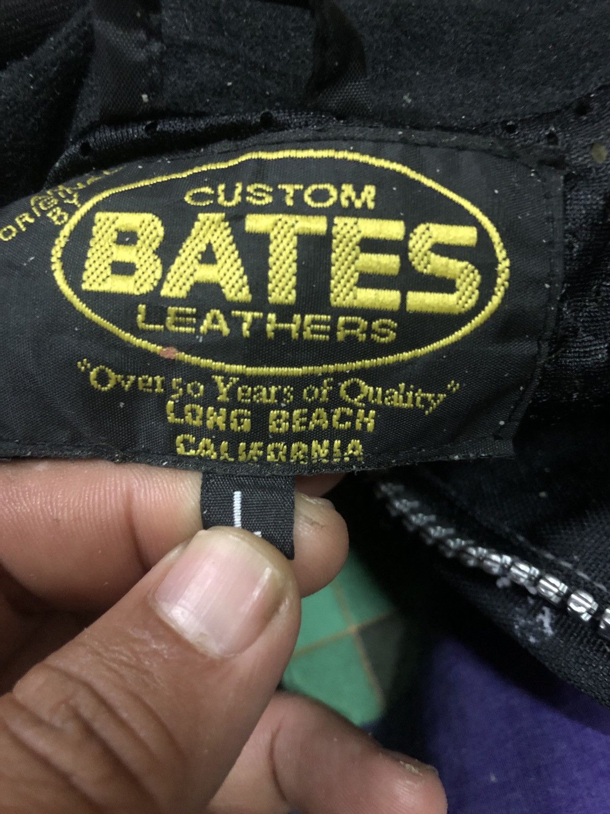 Other Bates Long Beach California Racing Jacket Size US M / EU 48-50 / 2 - 4 Thumbnail