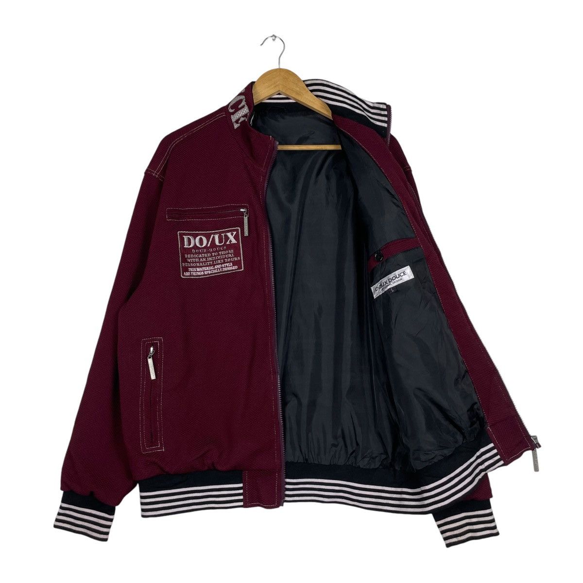 Designer × Japanese Brand 💥DOUX DOUCE URBAN STYLE ZIPPER JACKET Size US L / EU 52-54 / 3 - 9 Thumbnail