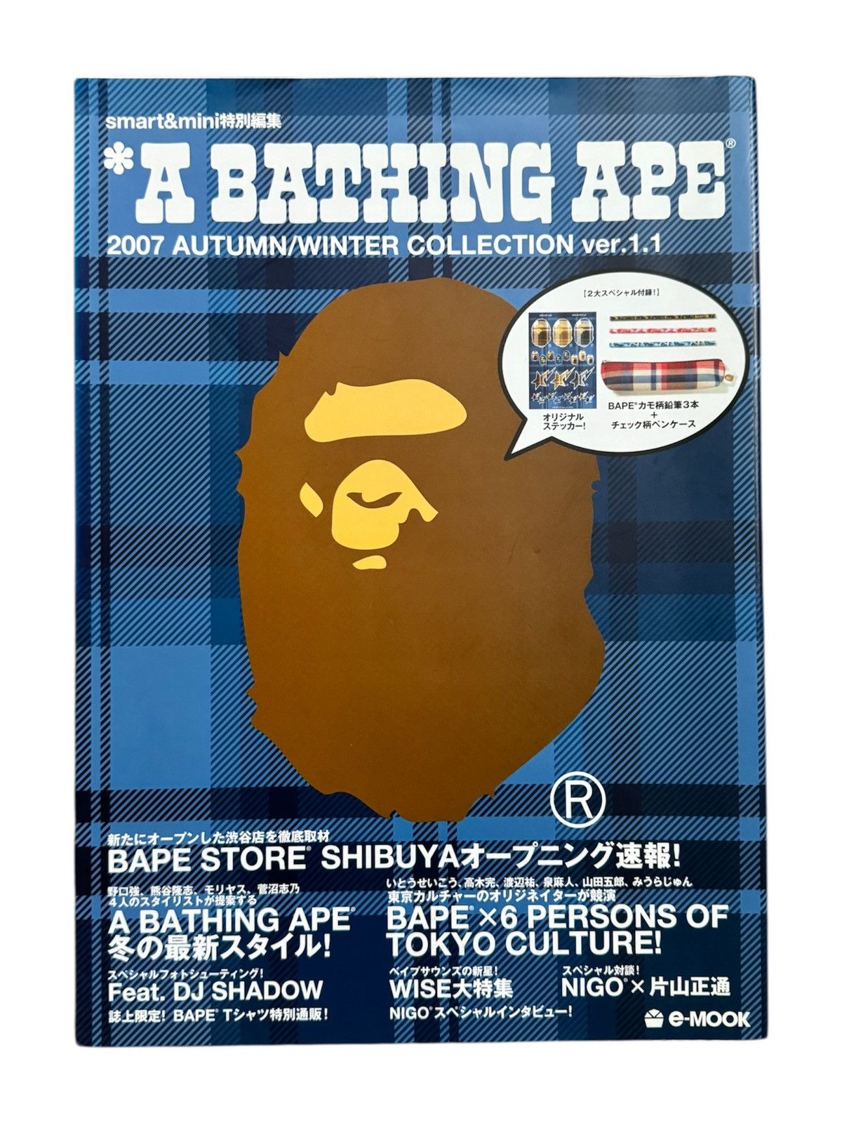 Bape Vintage A Bathing Ape 2007 autumn / winter with stickers! Size ONE SIZE - 1 Thumbnail