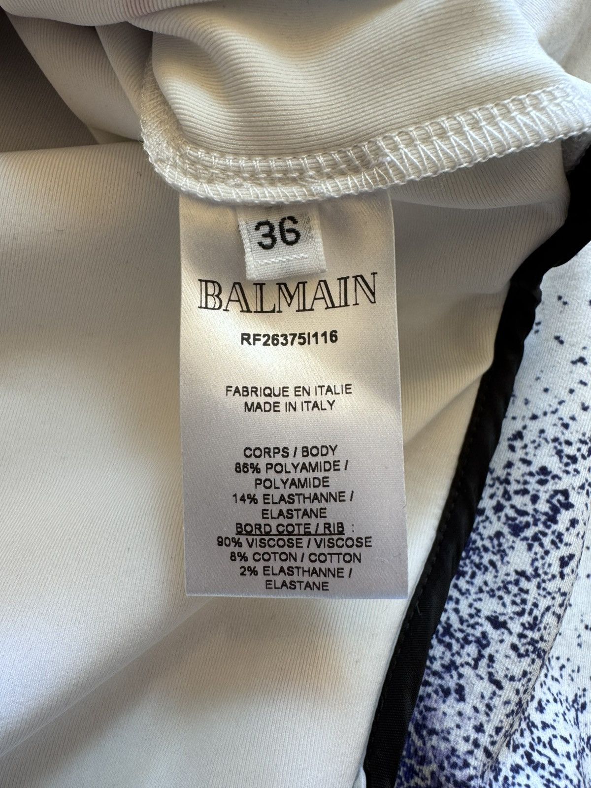 Balmain Side zip printed dress drawstring on the hoodie Balmain Size M / US 6-8 / IT 42-44 - 10 Thumbnail