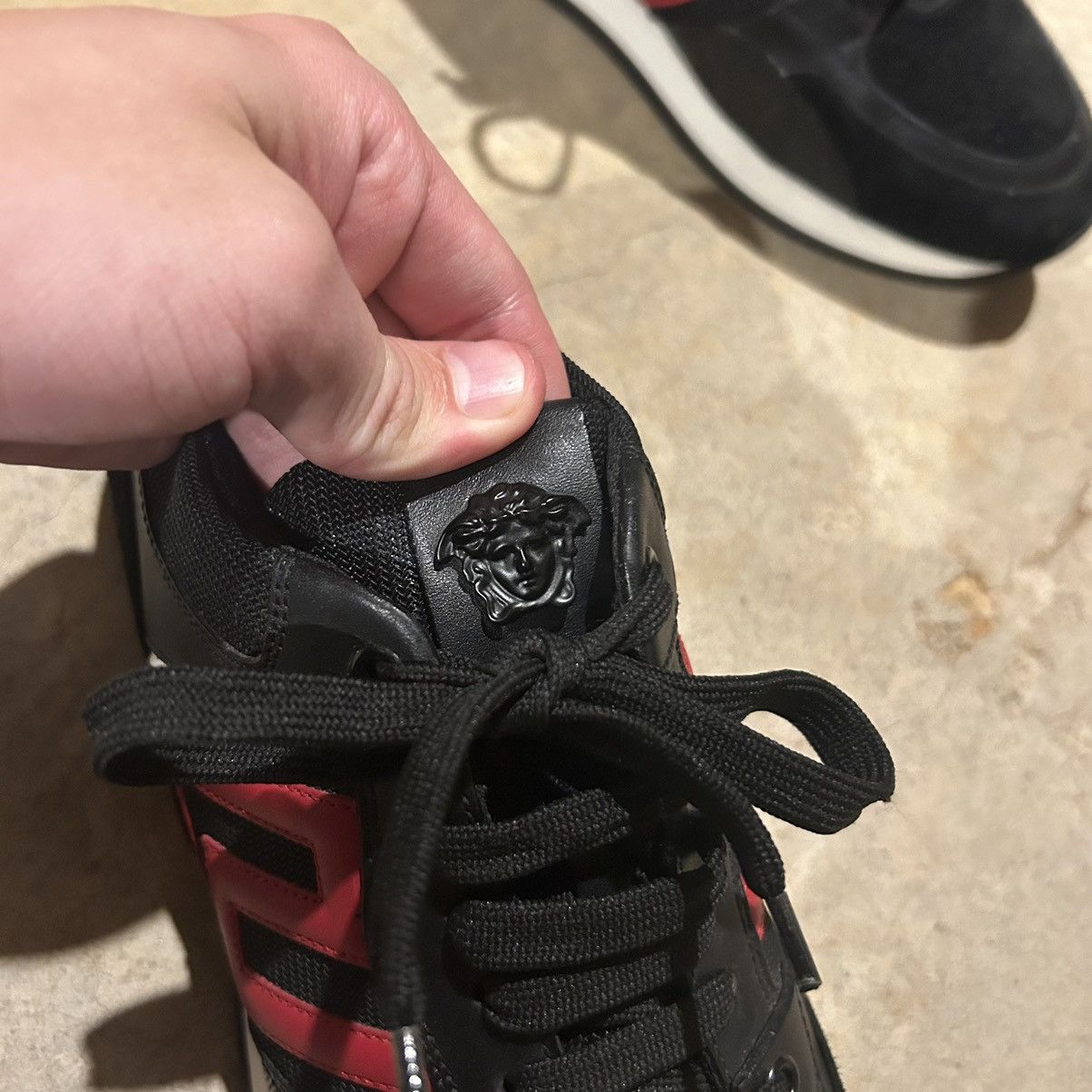 Designer × Versace Versace Greek Key Contrast Running Shoes US 8.5 Size US 8.5 / EU 41-42 - 10 Thumbnail