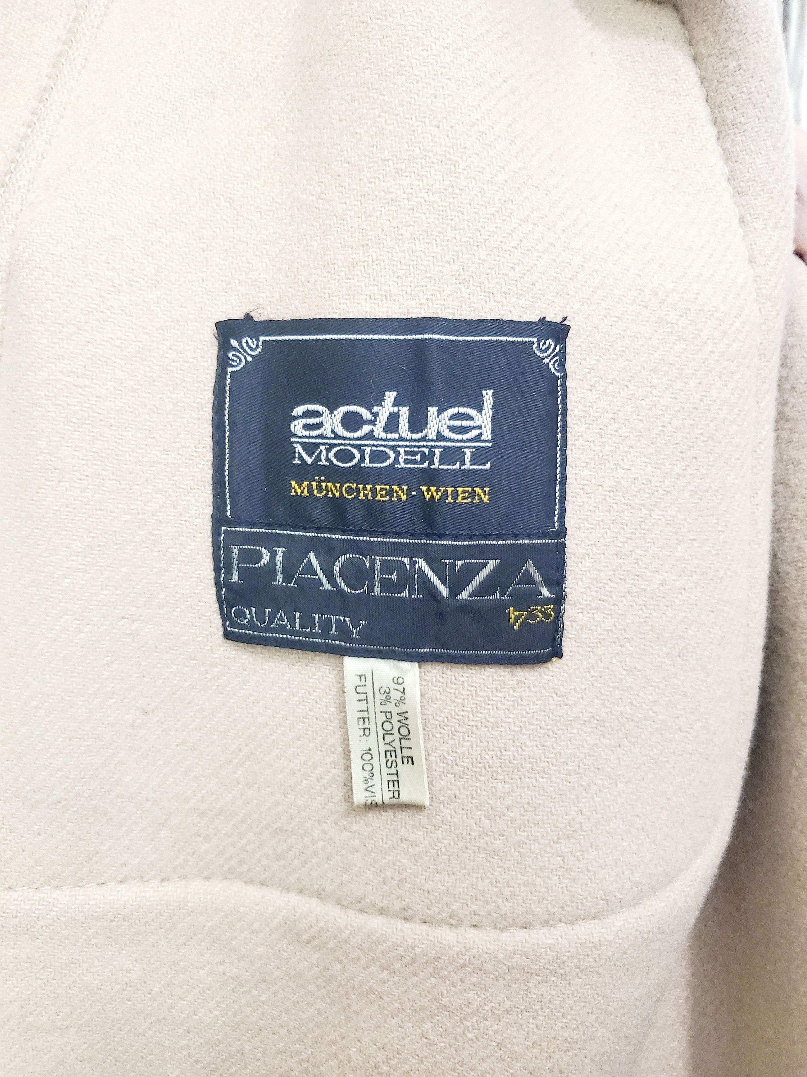 Japanese Brand × Vintage Placenza 1733 super wool ladies coat size 42 Size M / US 6-8 / IT 42-44 - 5 Thumbnail