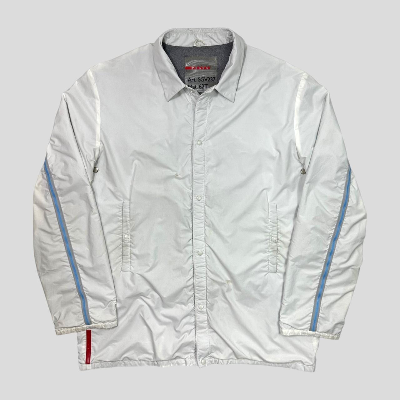 Prada Prada Sport SS00 Gel Seam Nylon Jacket - IT52 (XL) Size US XL / EU 56 / 4 - 1 Thumbnail